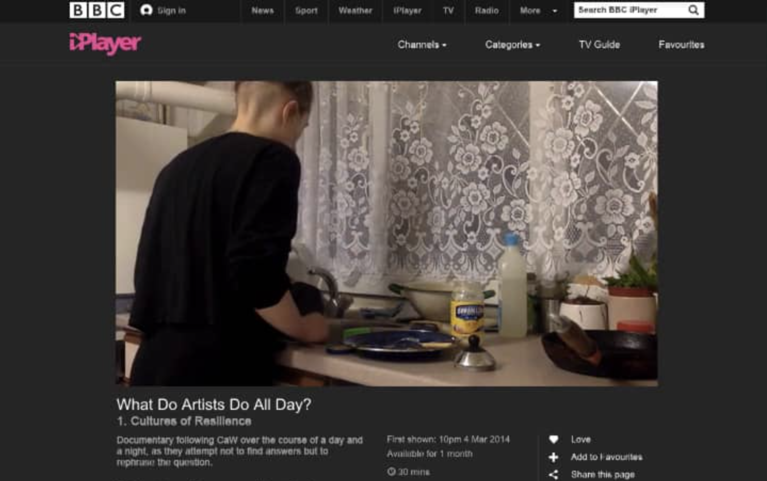What Do Artists Do All Day?