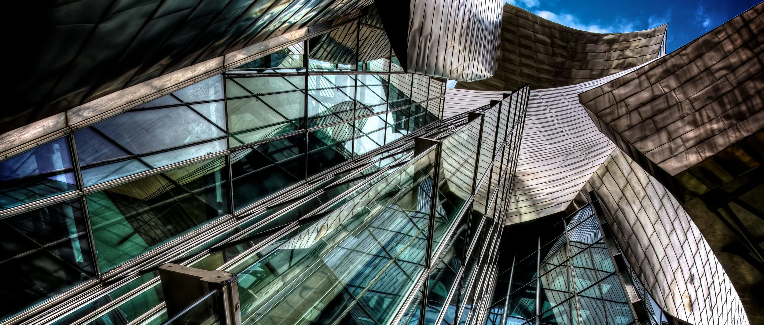 Guggenheim Bilbao Museoa by Canadian-American architect Frank Gehry