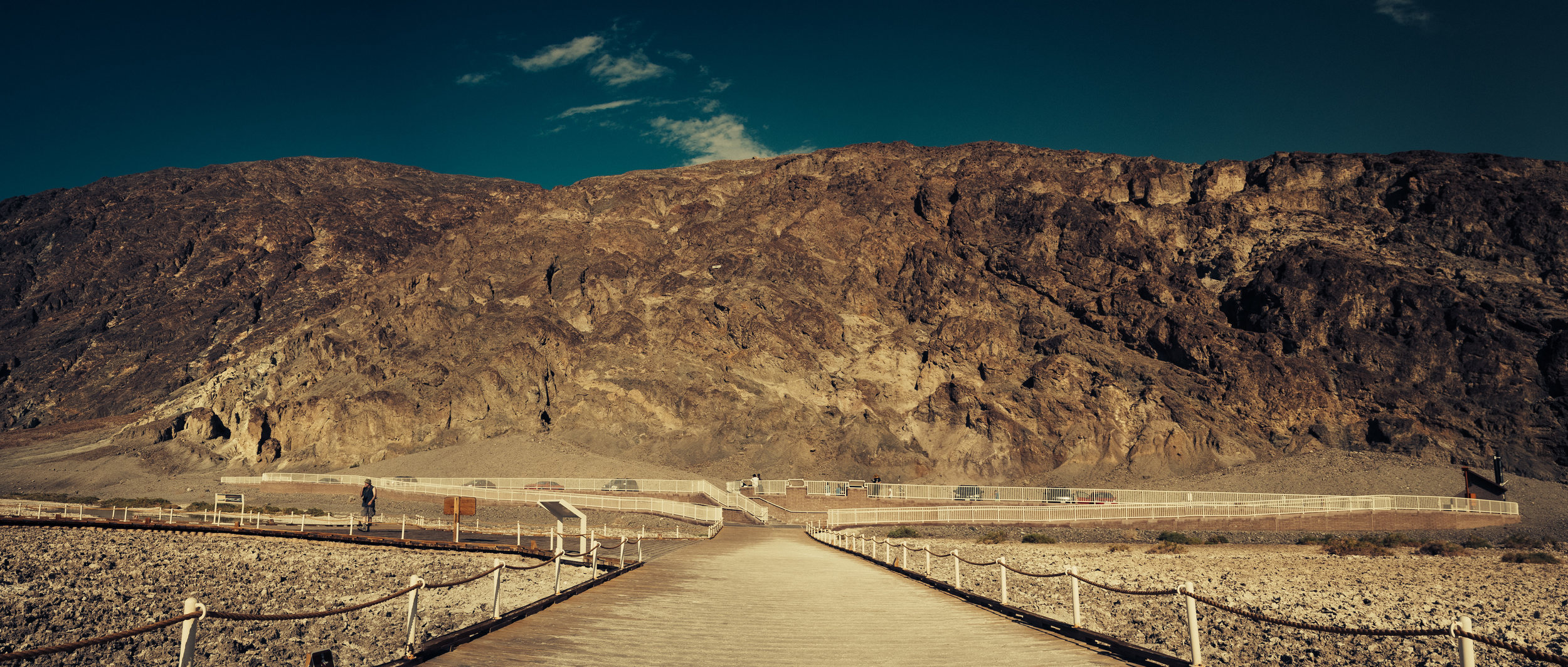 The Amargosa Range from the salt pan that used to be the bottom of (the dried-up) Lake Manly