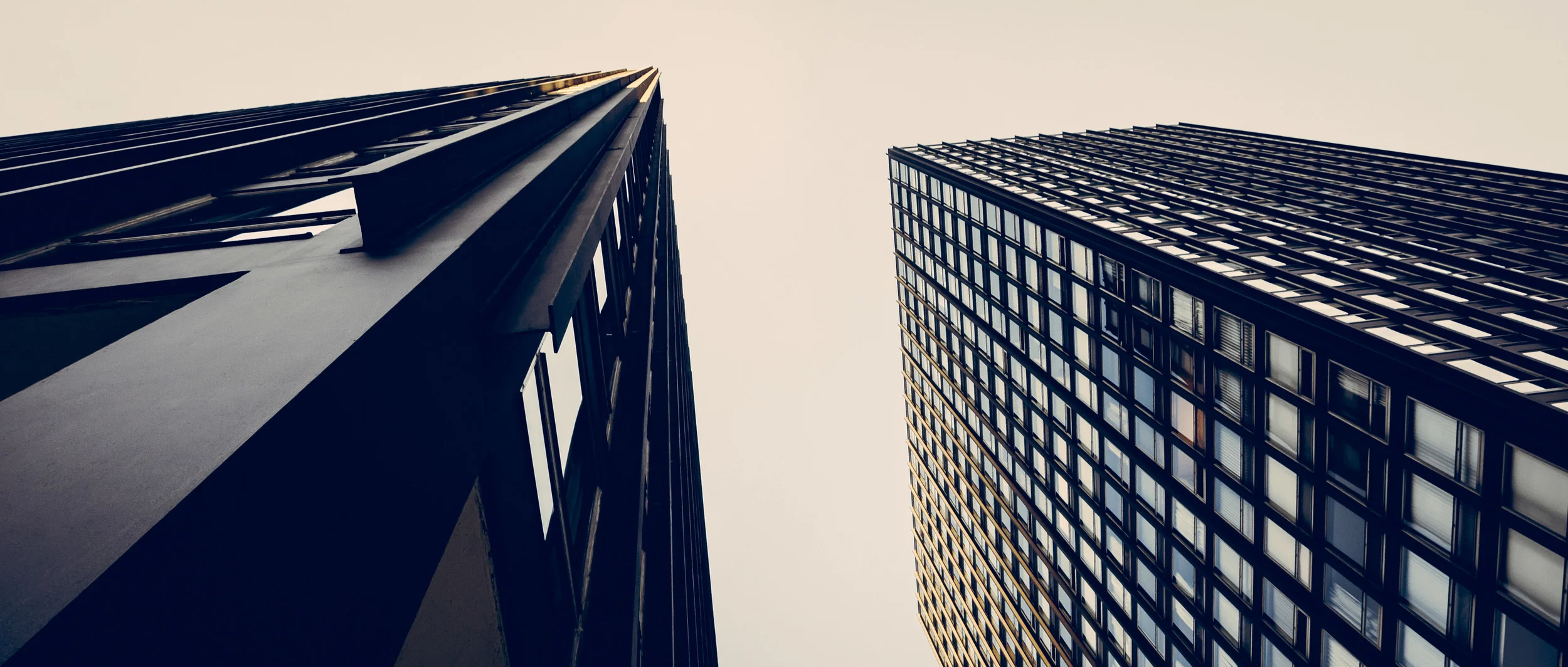 The mullions of Ludwig Mies Van der Rohe’s 860–880 Lake Shore Drive Apartments in Chicago