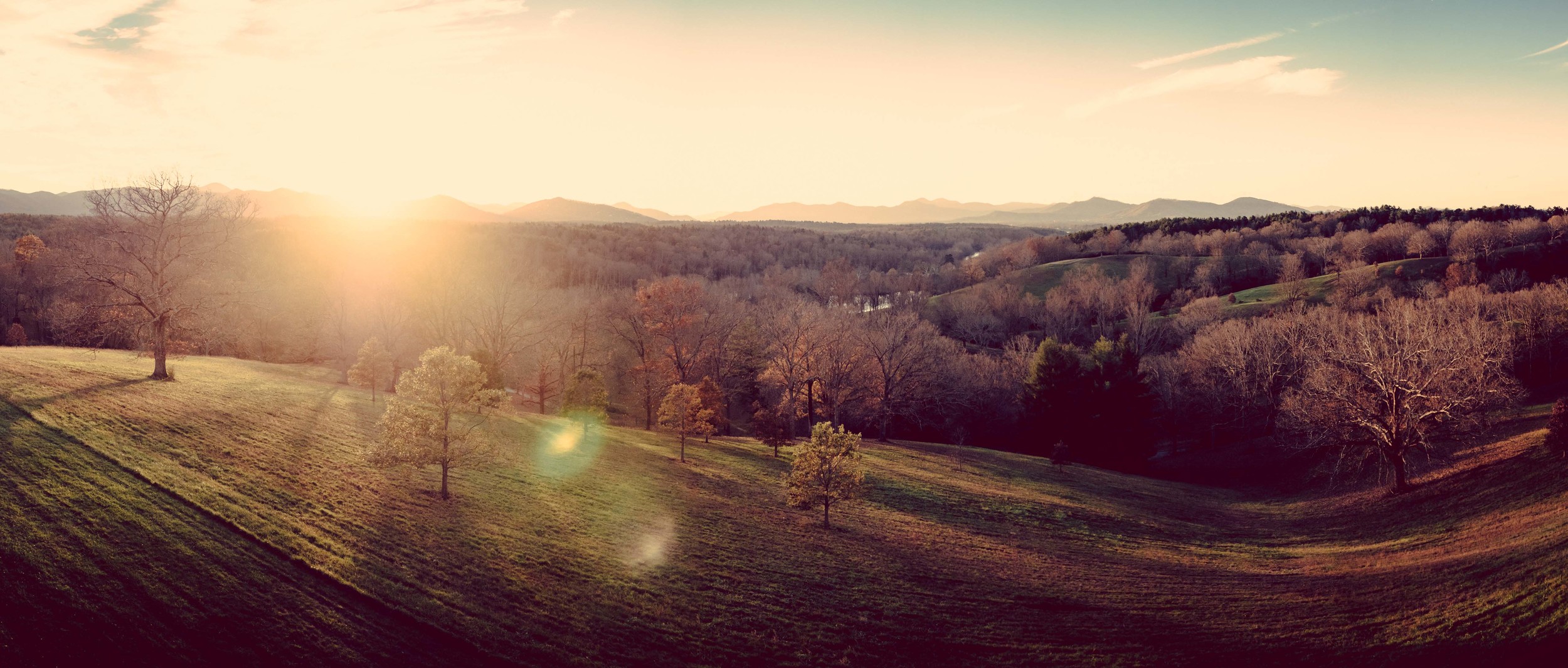 Rolling hills of Appalachia