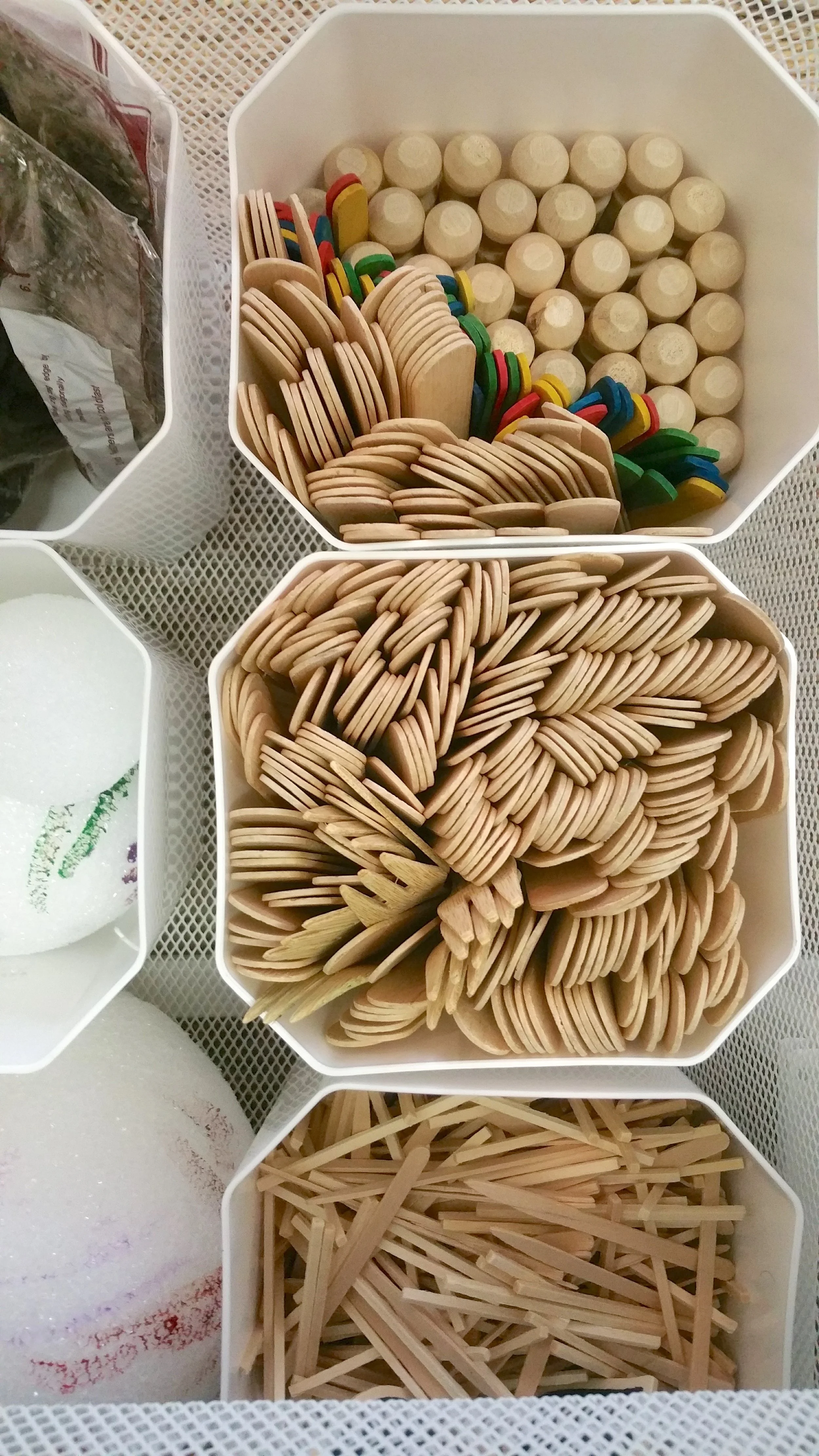tiny supplies call for tiny containers!