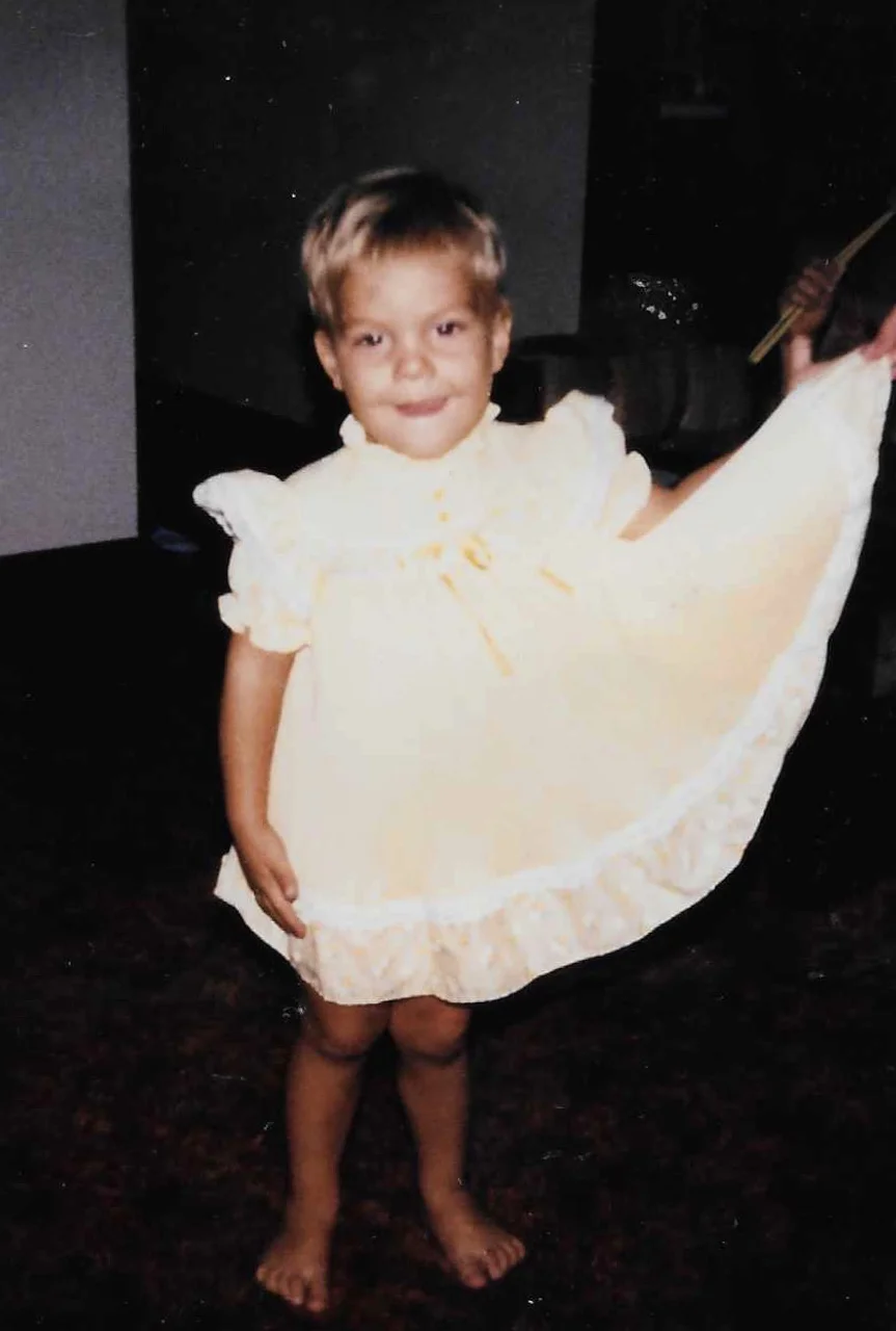 Okay, maybe I wasn’t protecting that sexuality secret as well as I’d thought, OR I was a young crusader against gender norms and toxic masculinity!