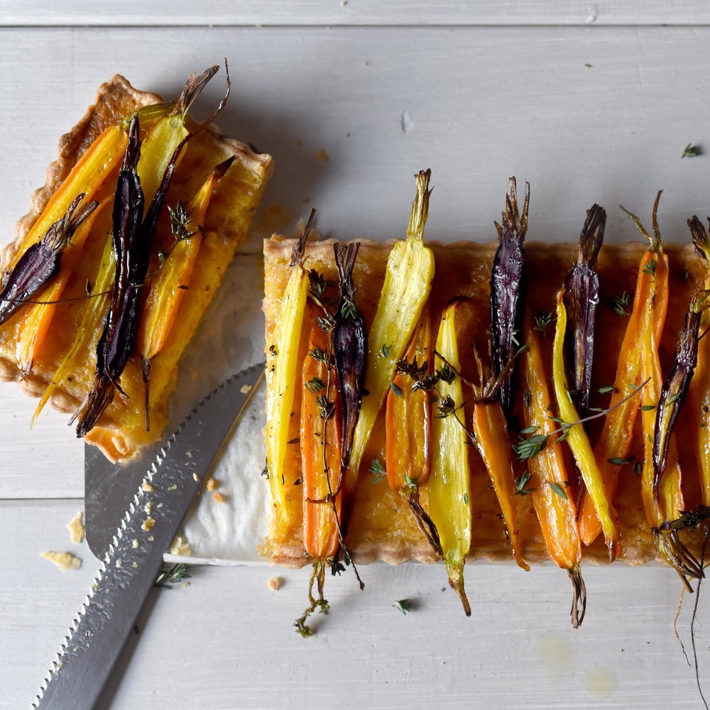 Honeyed Carrot Tart