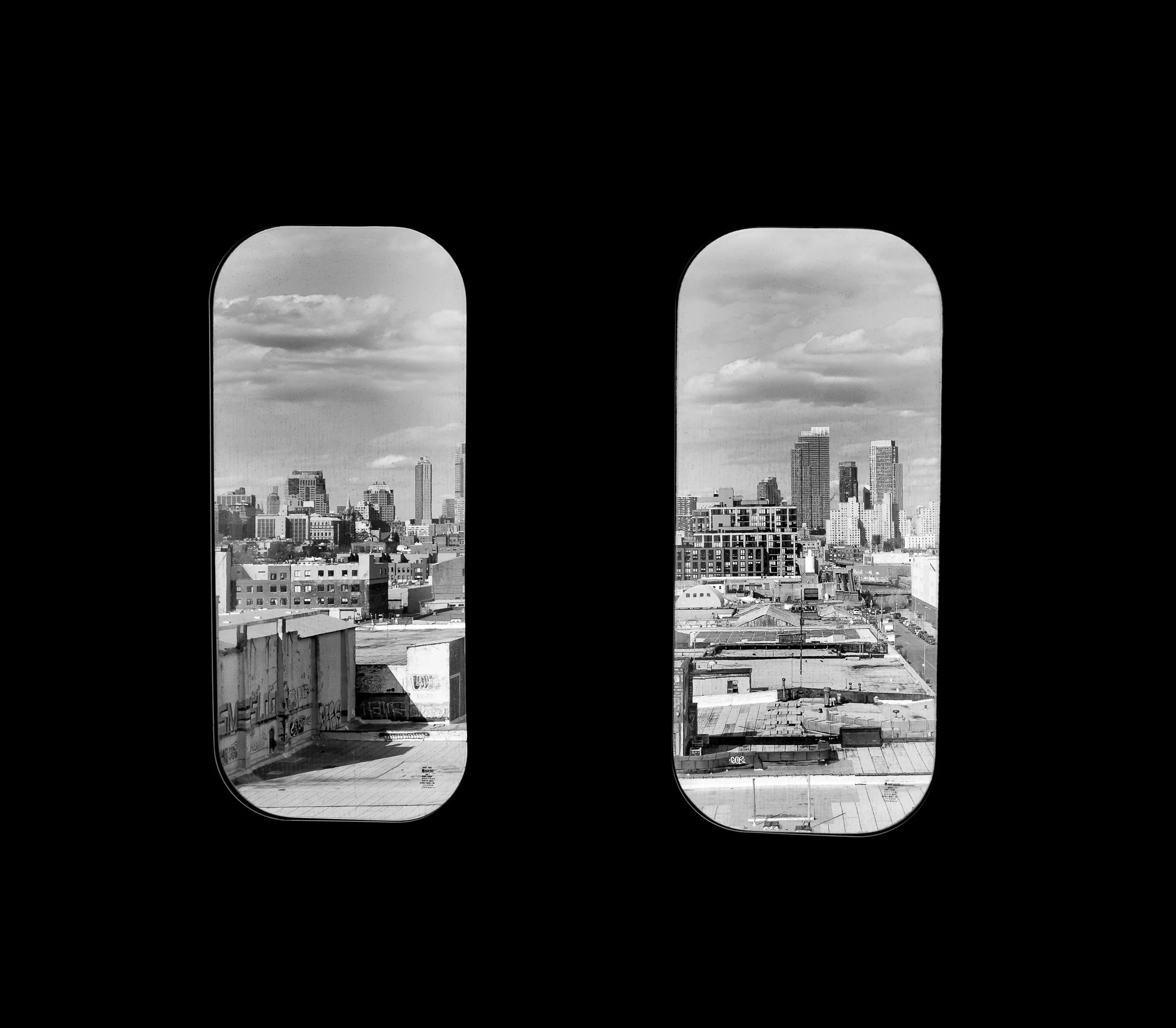 New York subway scenes
