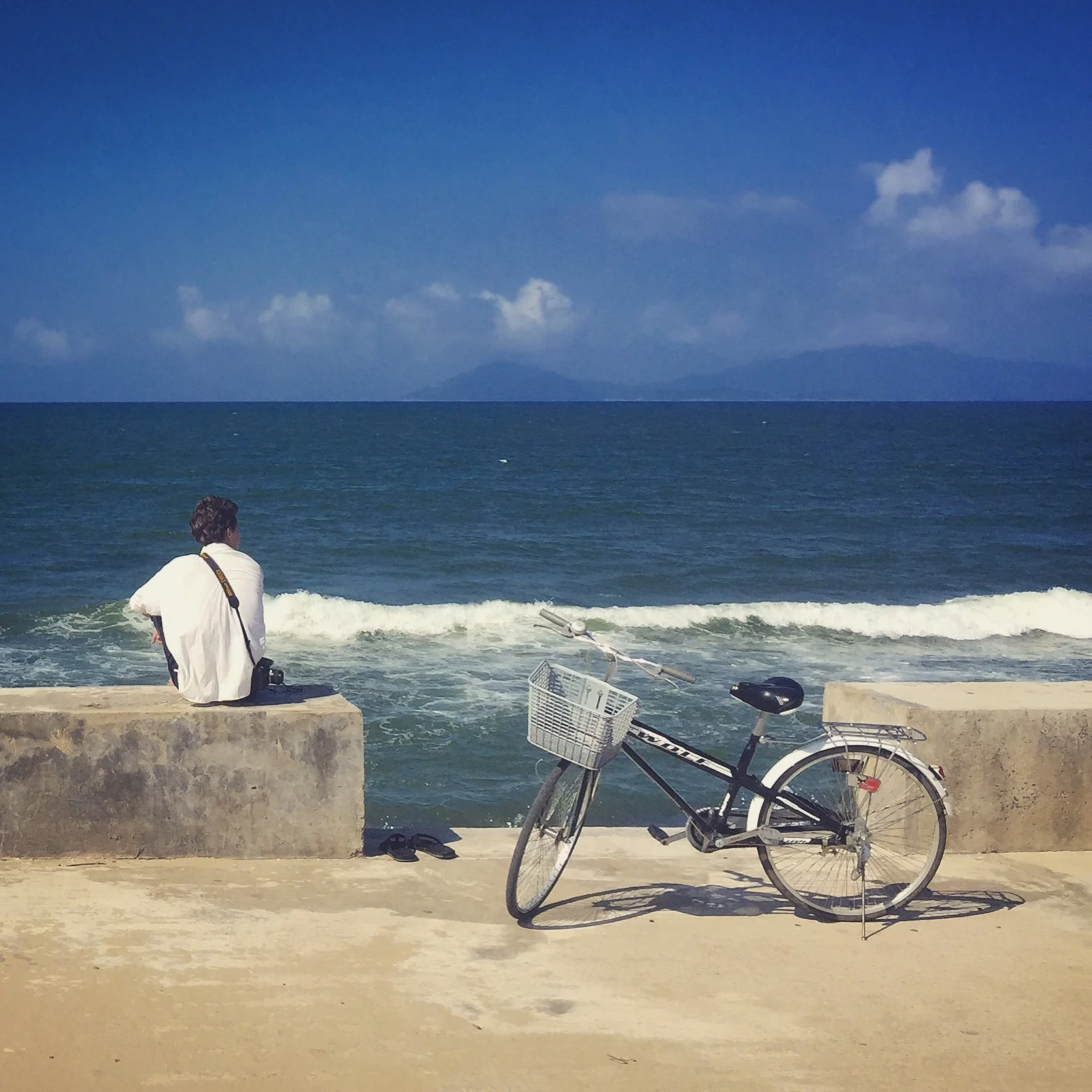 Beach just outside of Hoi An, Vietnam. Photo from Instagram: samkeatingphoto