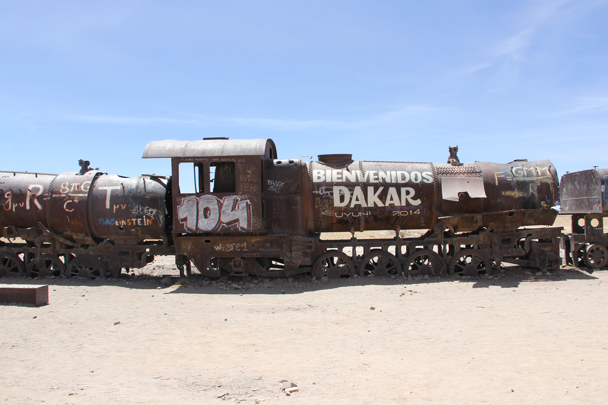 Uyuni, cimitero dei treni
