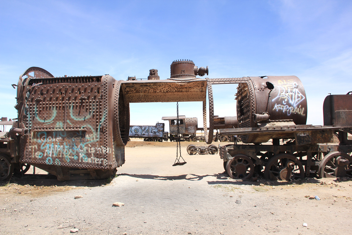 Uyuni, cimitero dei treni