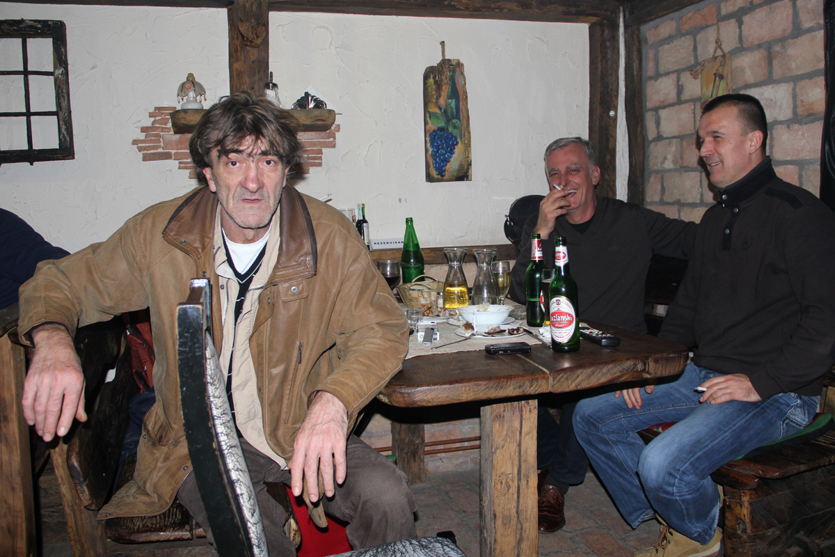 Nel bar di Tuzla.