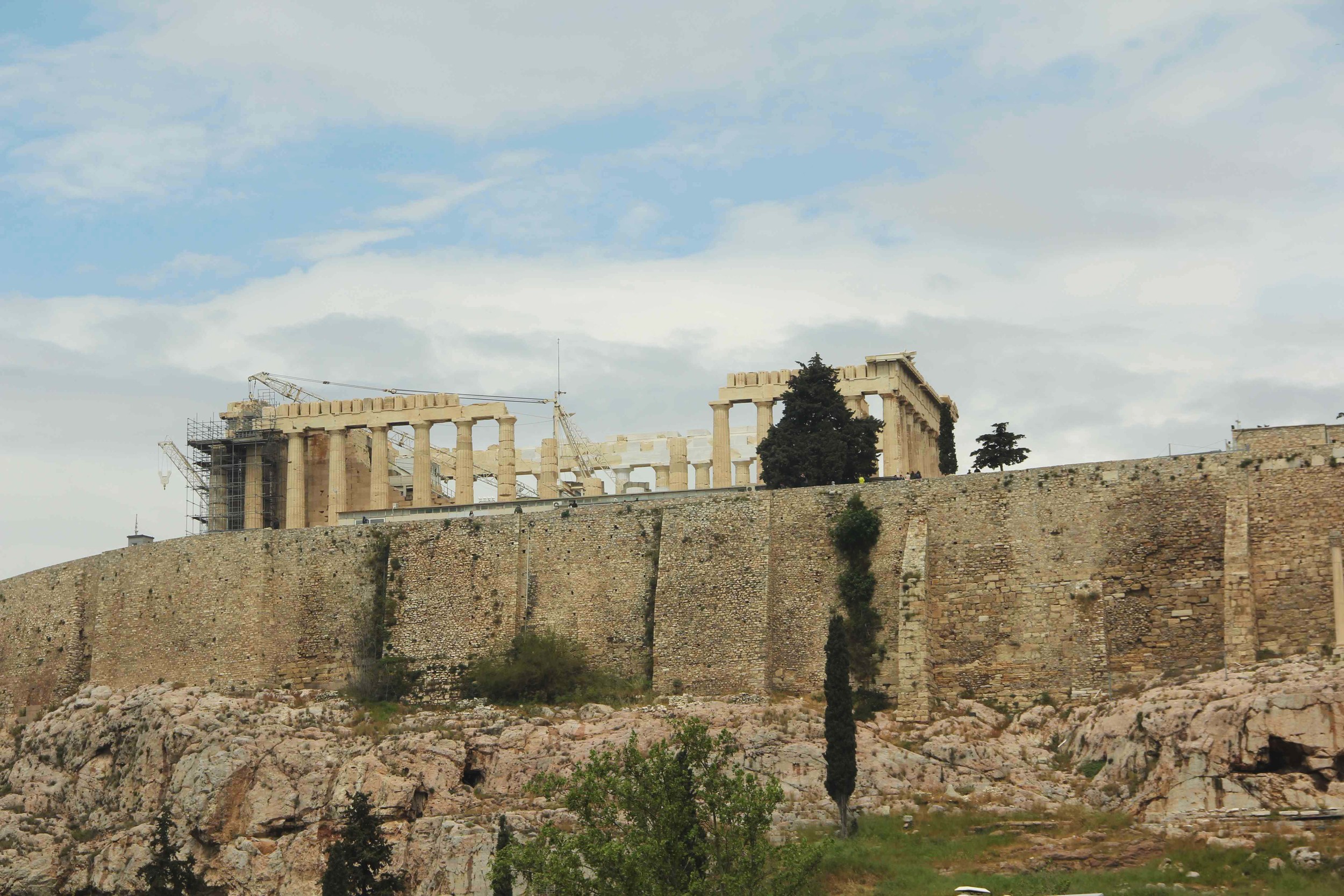 Atene, l'Acropoli e il Partenone