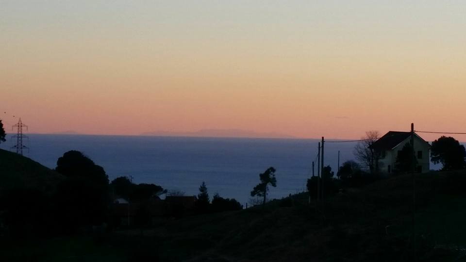 Foto di Matteo Serle dalle alture di Genova Voltri