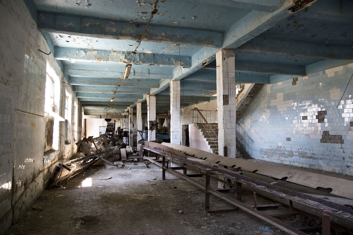 La Moynaq fish cannery, l'ex fabbrica di conserve