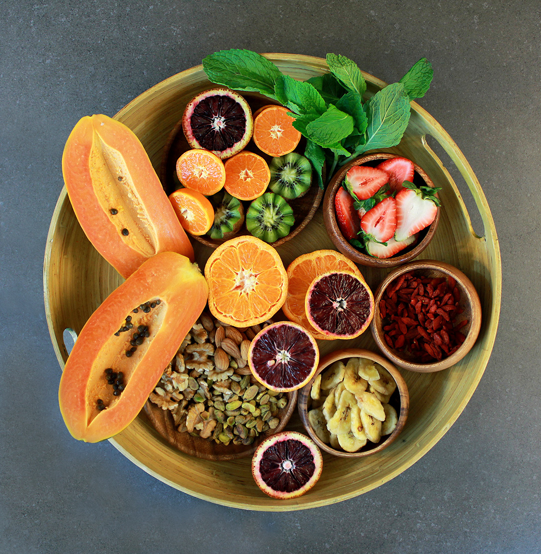 Fruit & Nut Platter — Annchovie