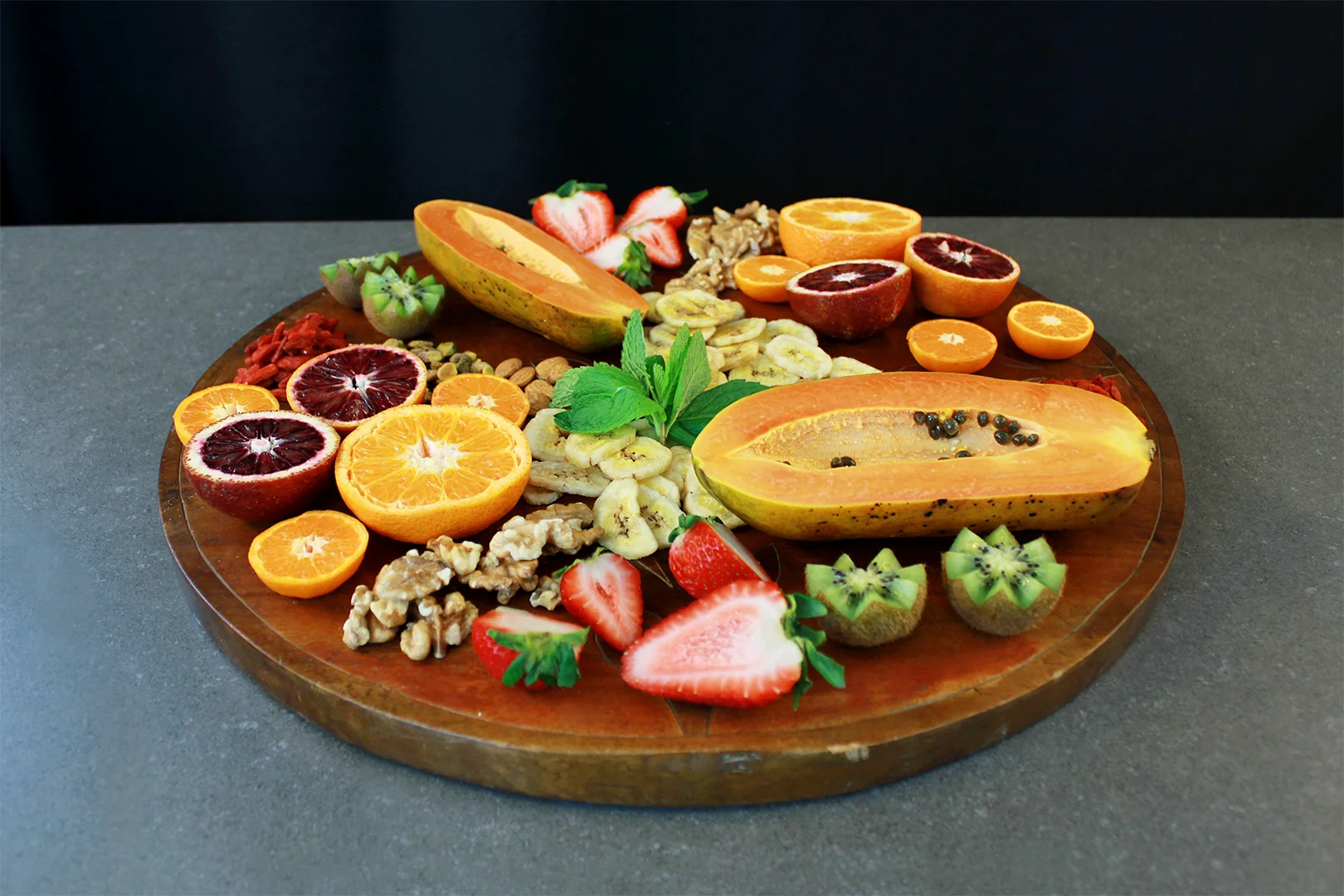Fruit & Nut Platter — Annchovie