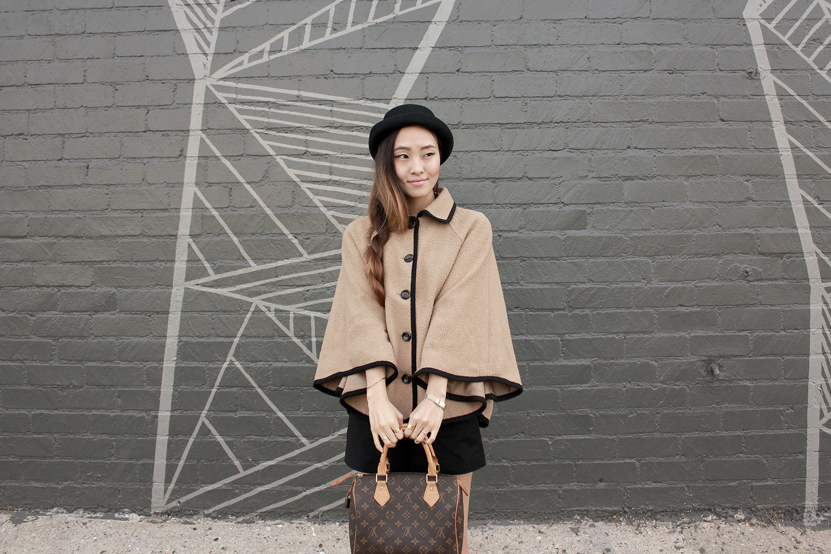 louis vuitton cape poncho