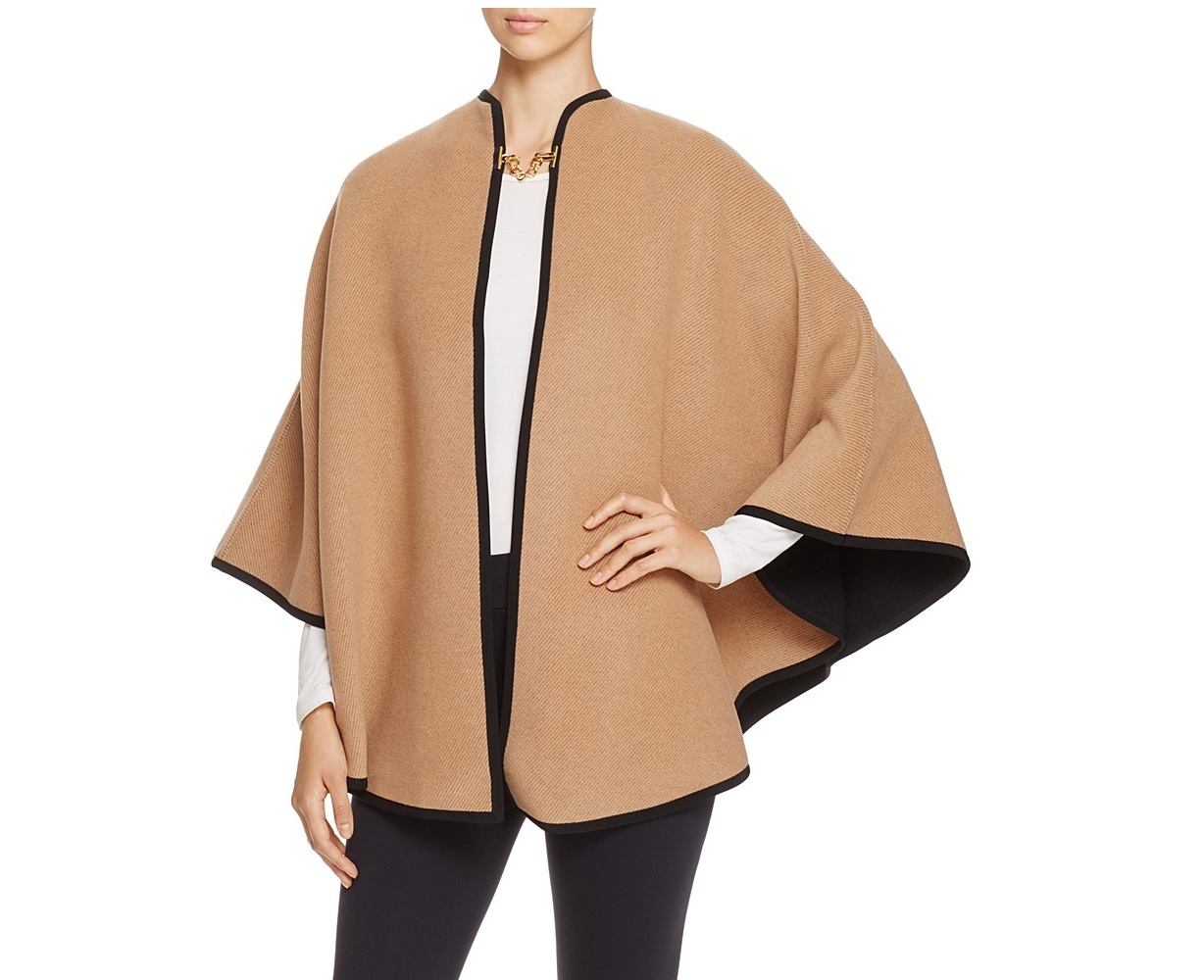 Burberry Round Double Faced Poncho