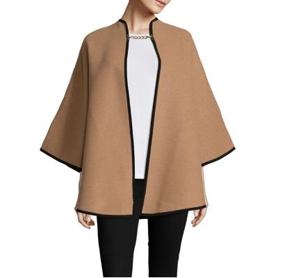 Burberry Wool Cashmere Military Cape