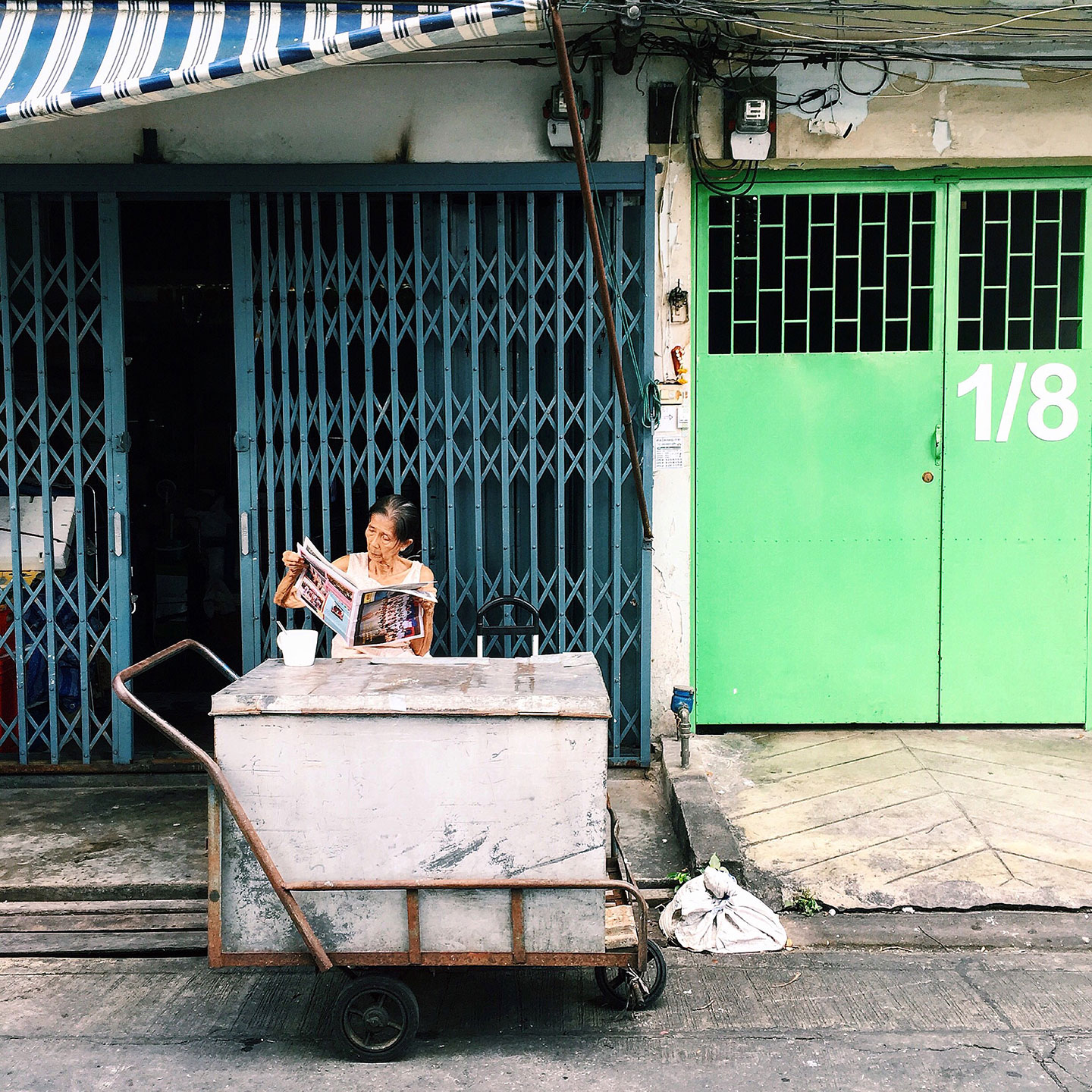  Street Scene In Bangkok 