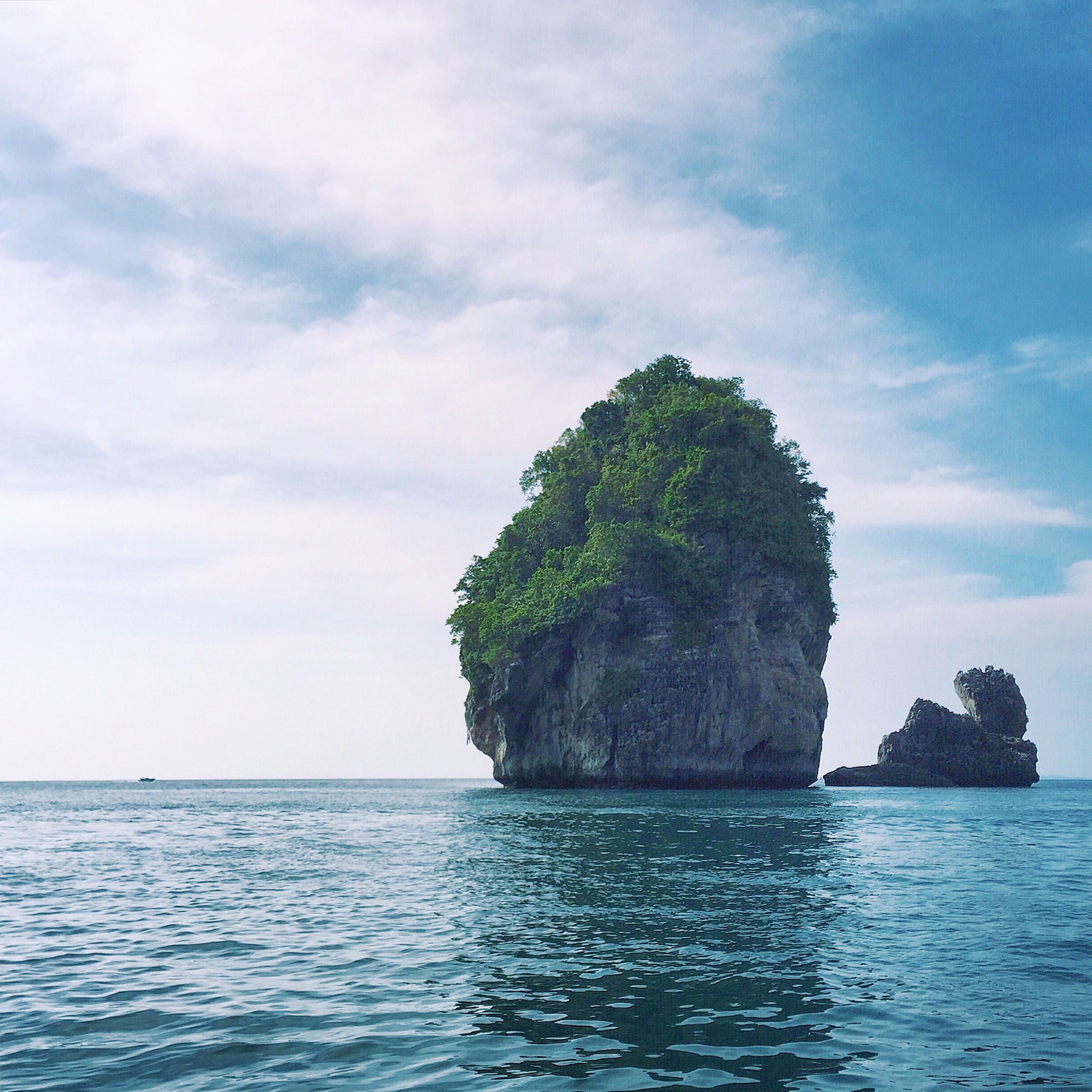 Beautiful rock formations in the Phi Phi Islands
