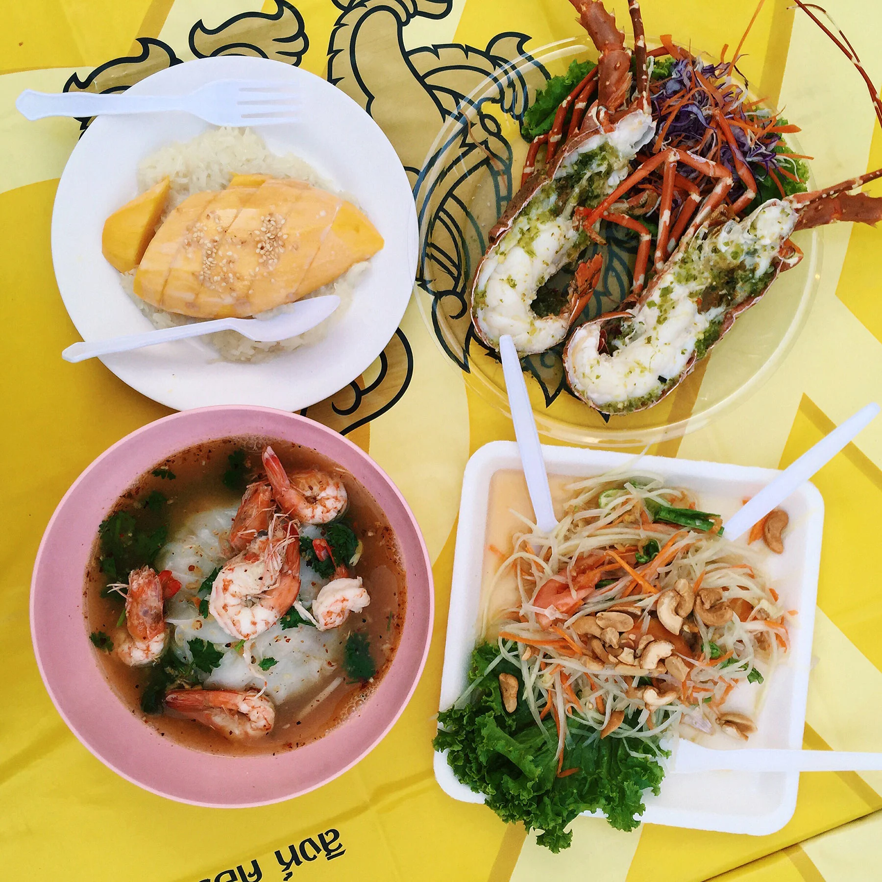 STREET FOOD: A trip to Thailand would not be complete without getting your fix of delicious street foods. Try amazing street foods on Khao San Road in Bangkok, or Bangla Road in Phuket!