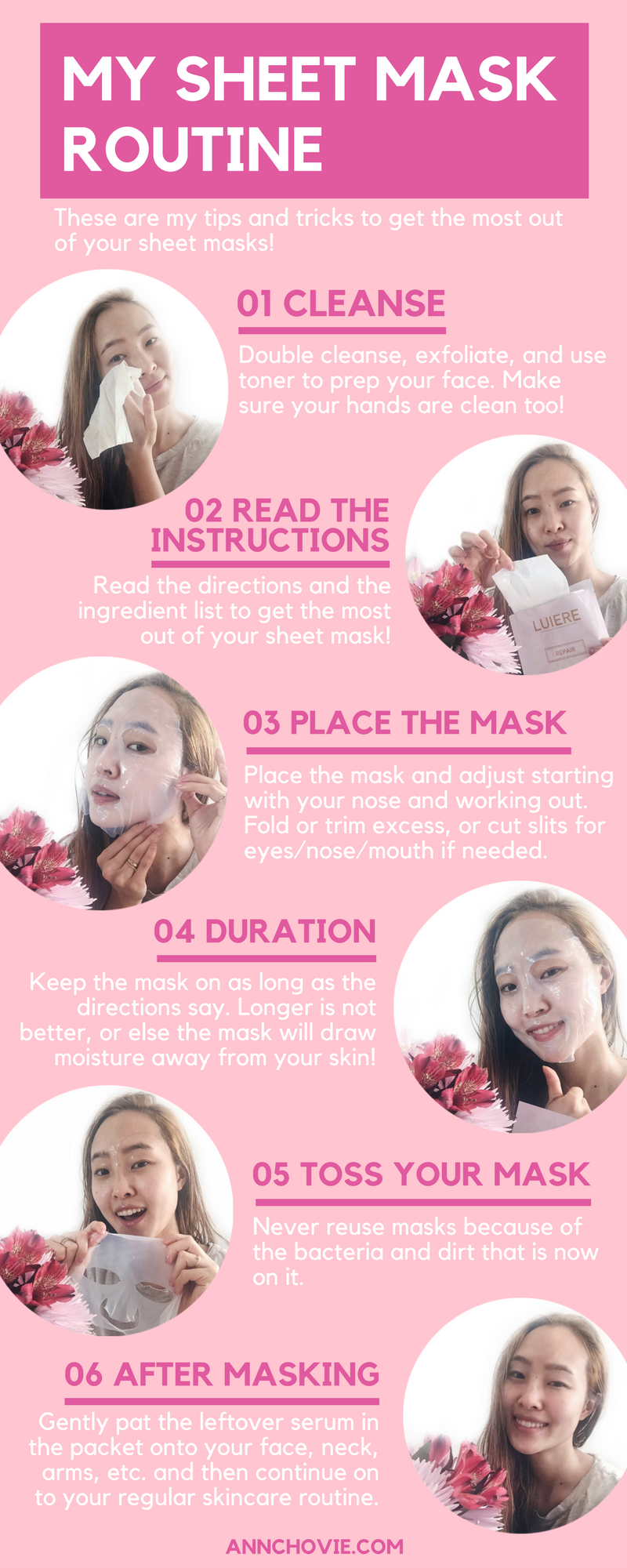 Tips Tricks To Get The Most Of Your Sheet Masks — Annchovie