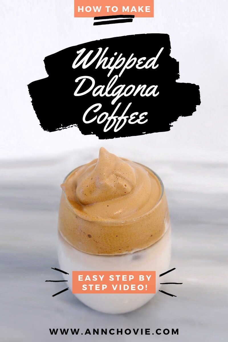 How To Make Dalgona Coffee Three Different Ways