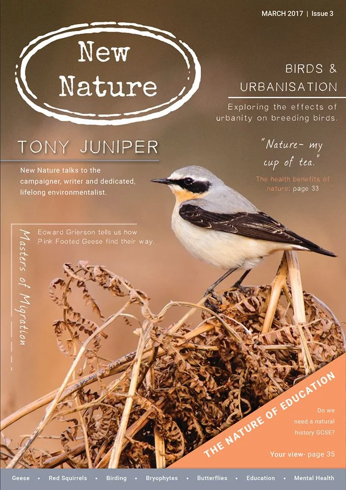 New Nature Magazine March 2017 Cover