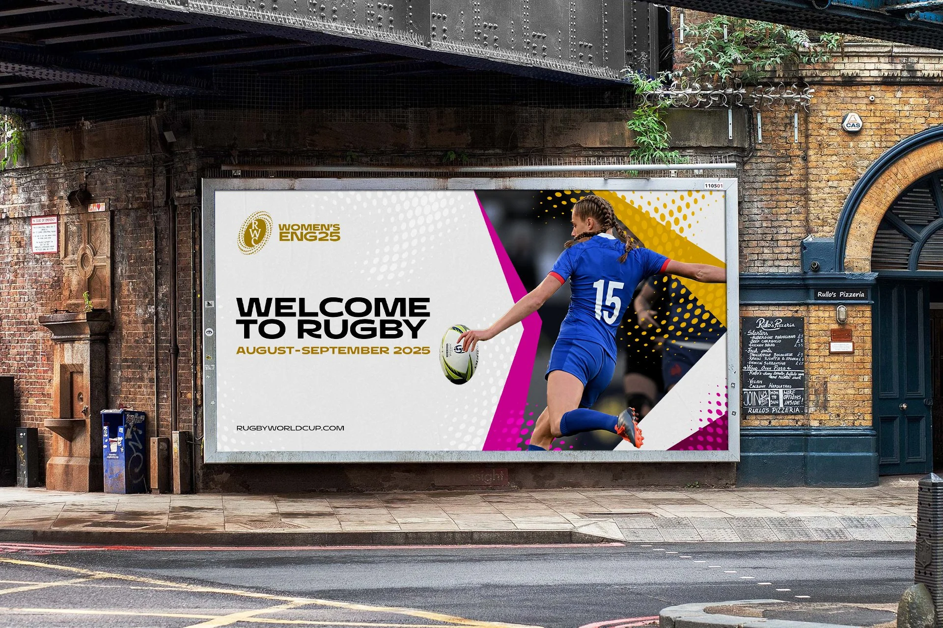 Rugby World Cup 2025 OOH