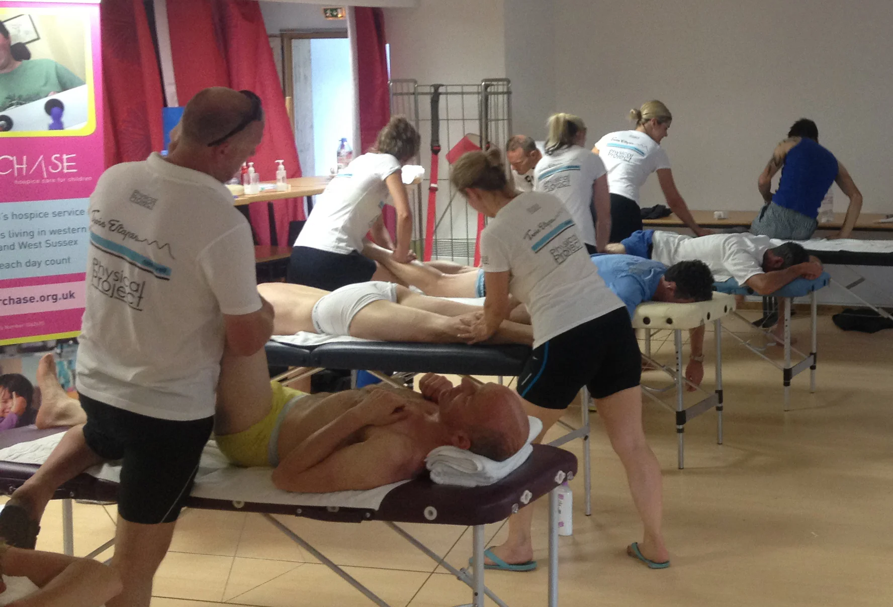 Event Sports Massage; Physical Project. 