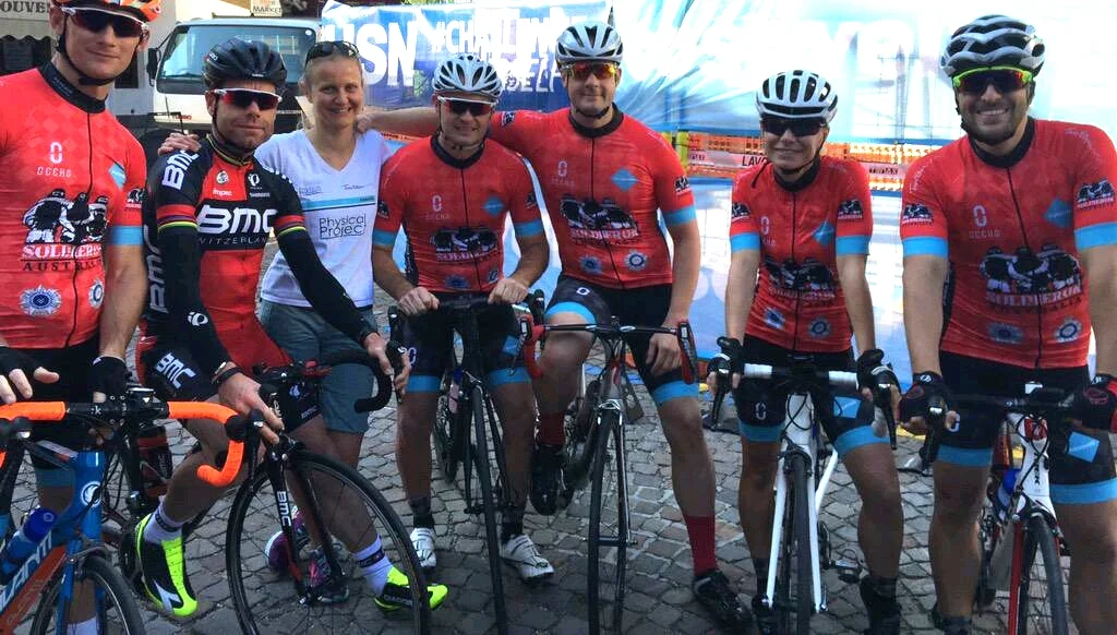Cadel Evans and Team