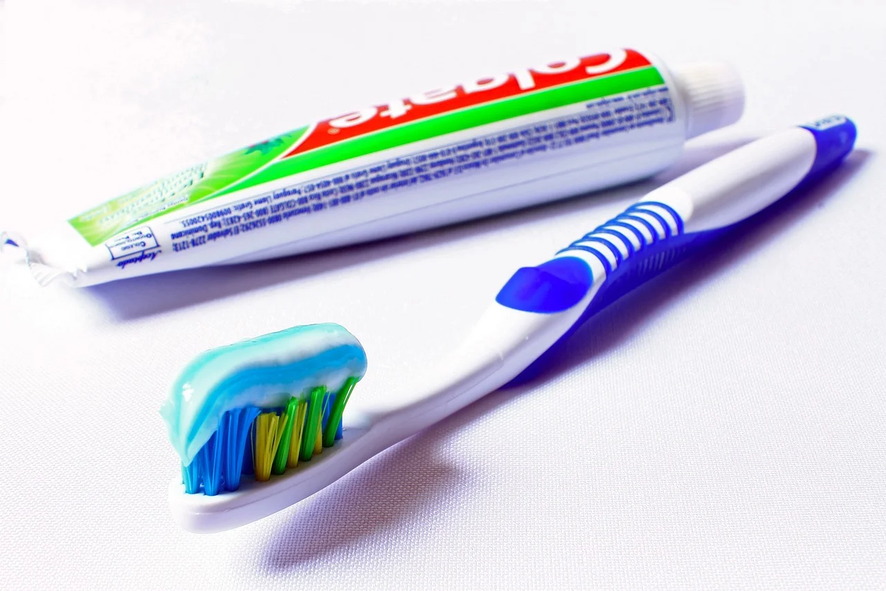 Stretch while brushing your teeth!