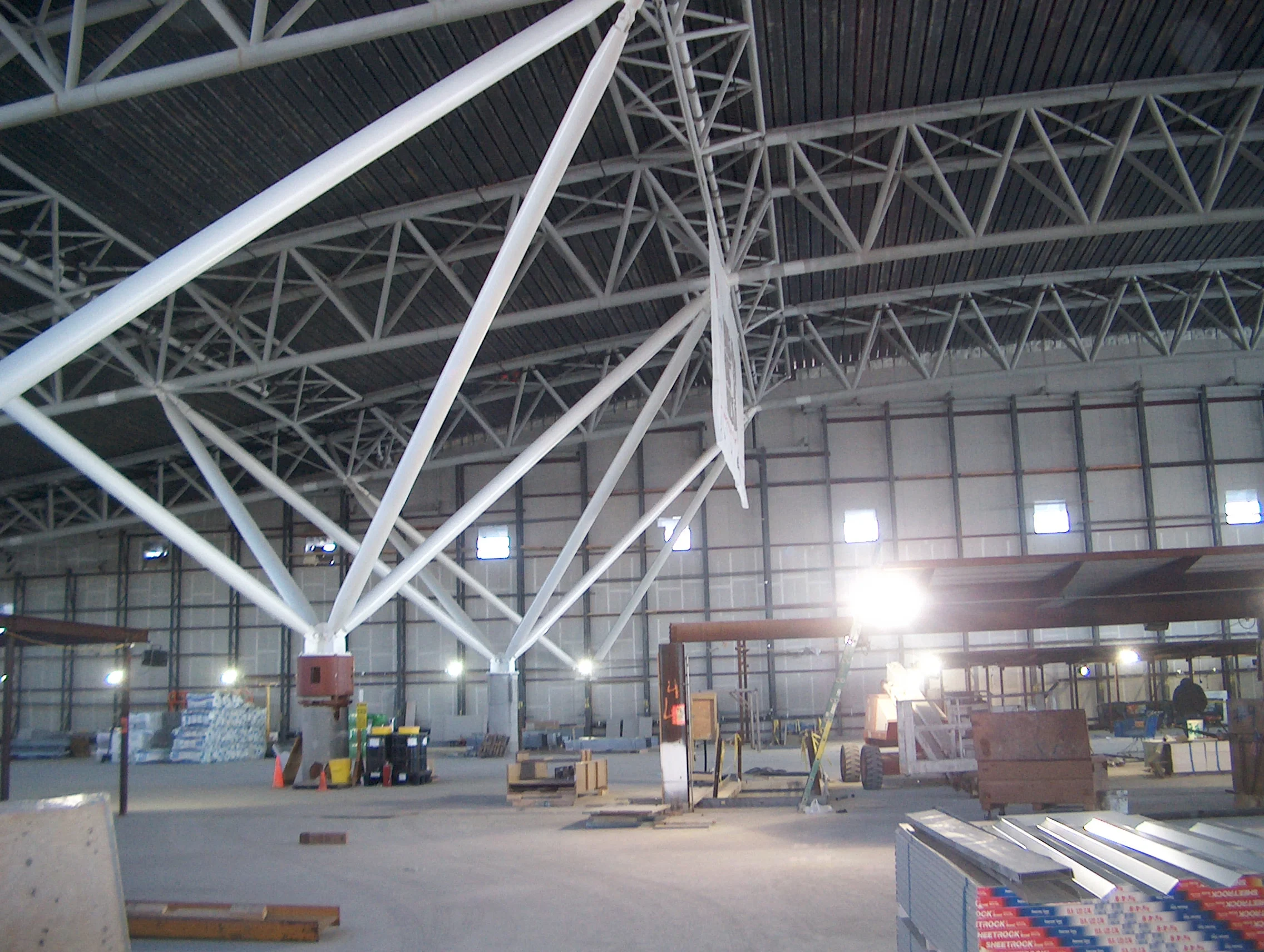 American Airlines Terminal structural shop drawing detailed