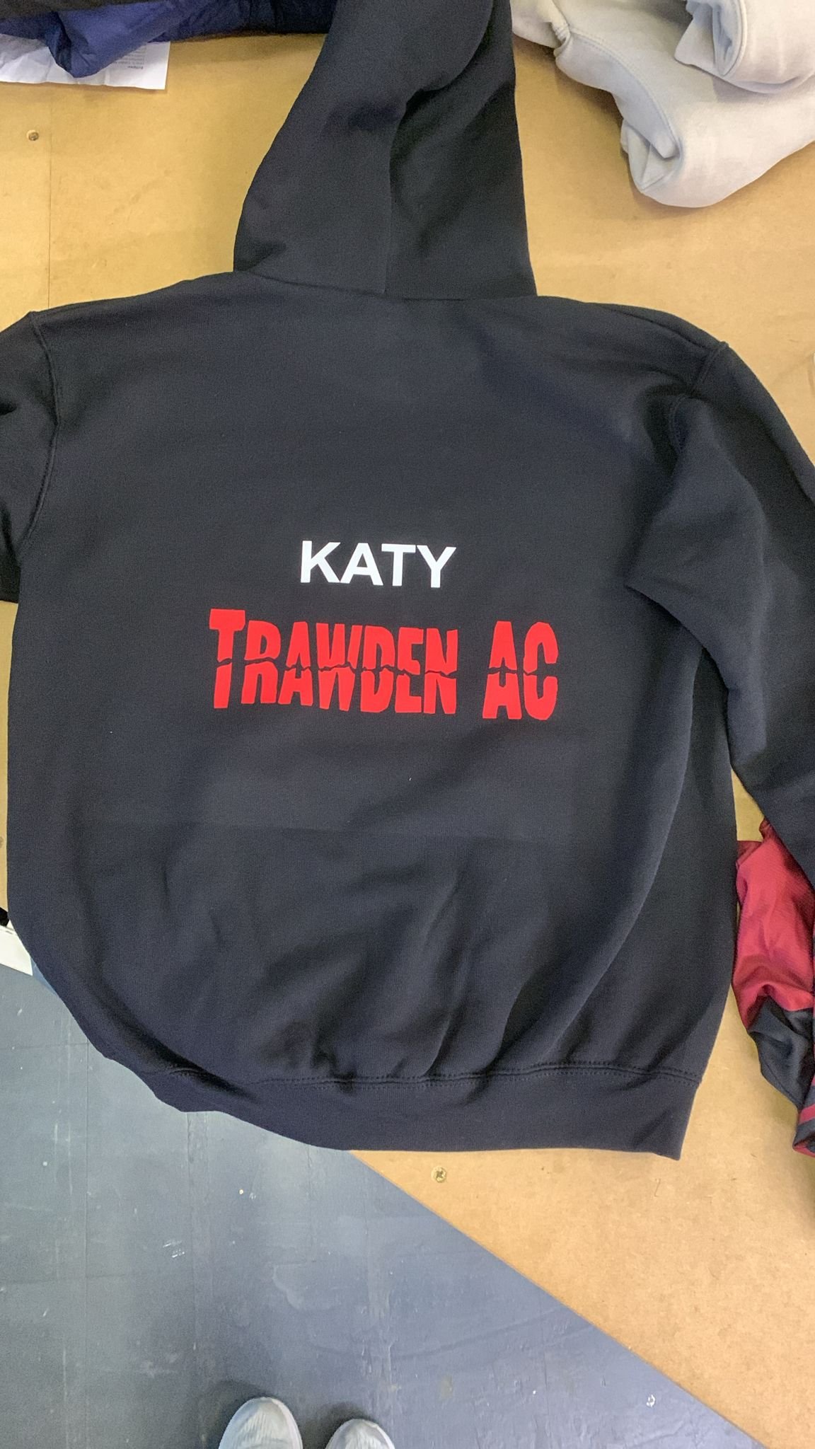 Trawden AC Juniors- Hoodie- Black