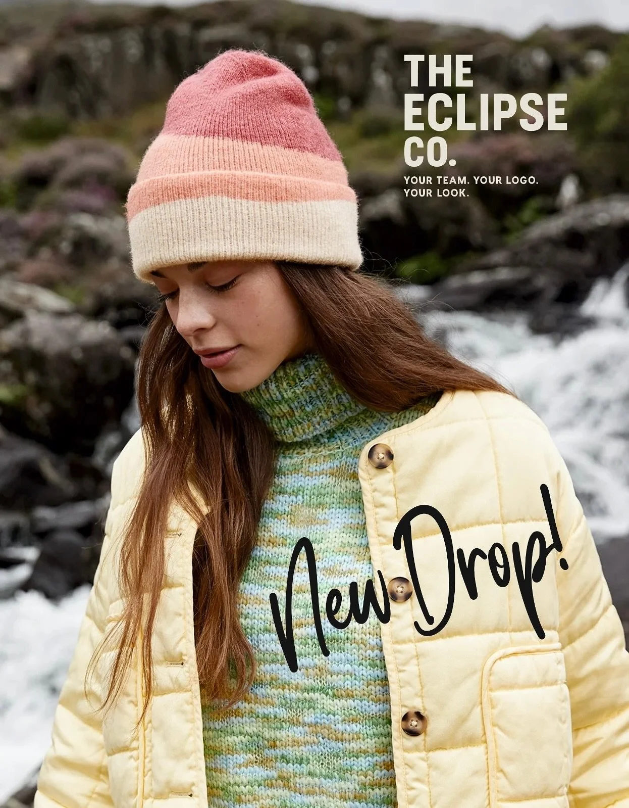 NEW NEW NEW!!.. Soft wave beanies!! 
The seasons must have have just landed!! 😍
These can be embroidered with your logo or let the beanie do the talking! Get in touch!! 🐻
#winter #winterstyle #ootd #theeclipseco