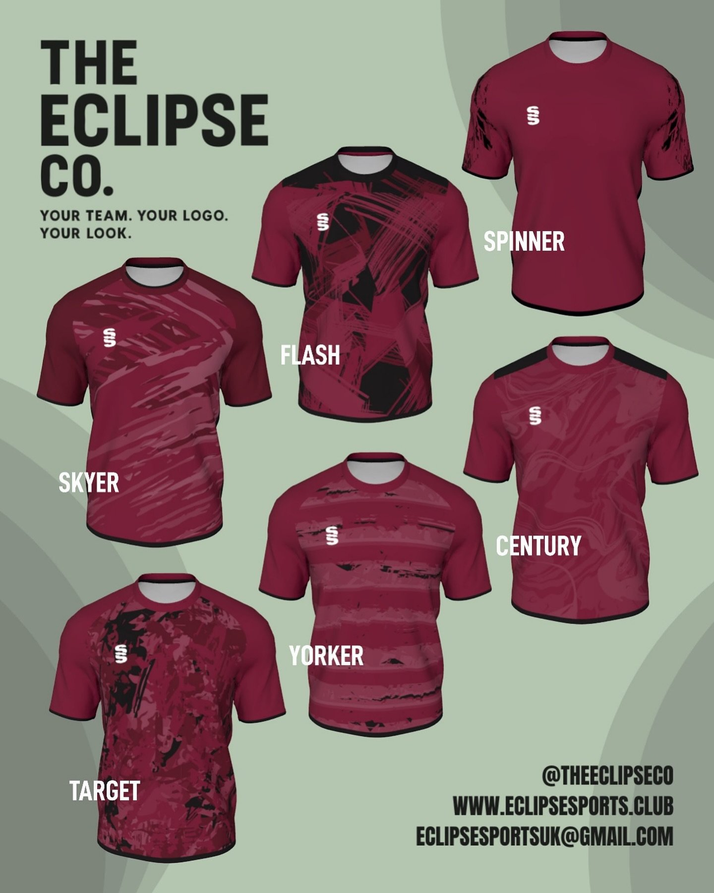 Give your club a fresh look with Surridge T20 kits!!.. these designs come in a range of colours to match your club colour!! 

Get in touch to see more options! 😍

#t20 #cricket #cricketkit #t20cricket