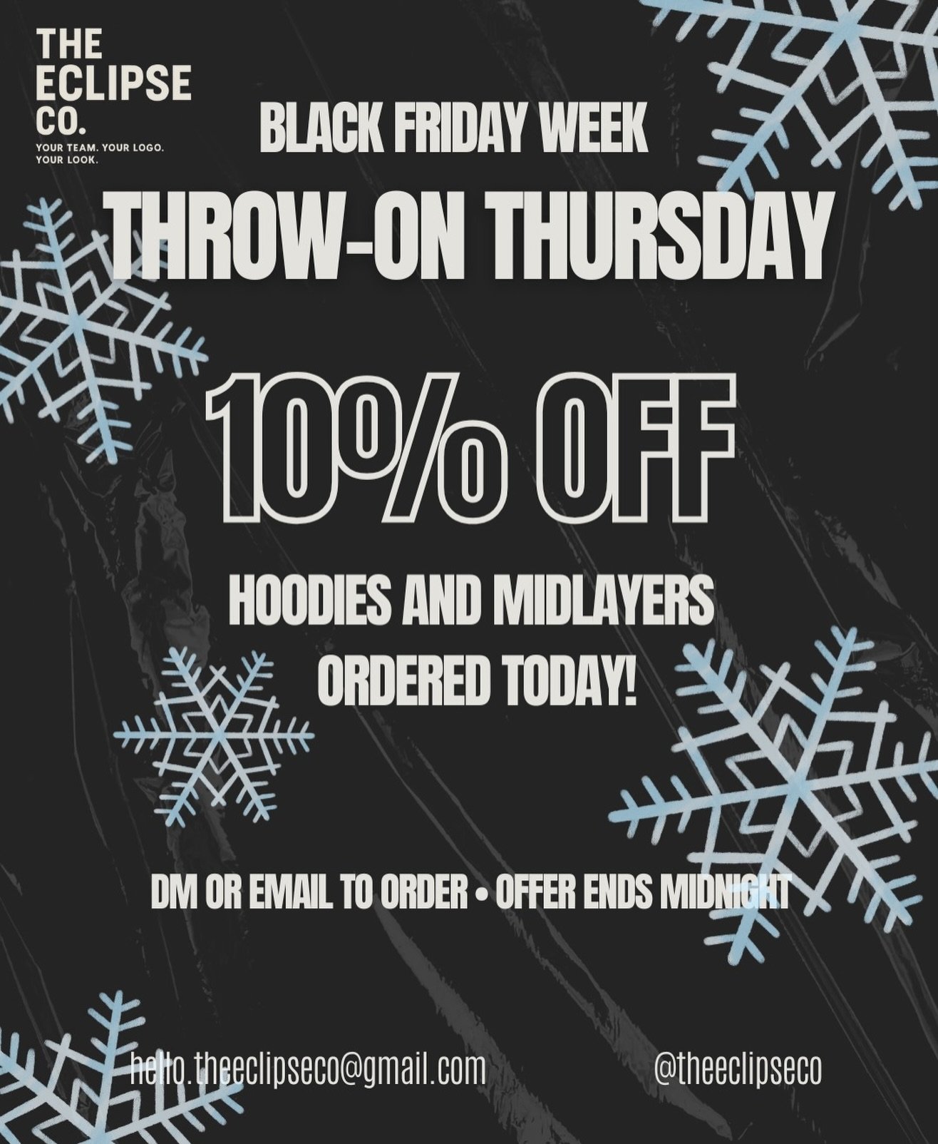 Ends midnight!! 👀