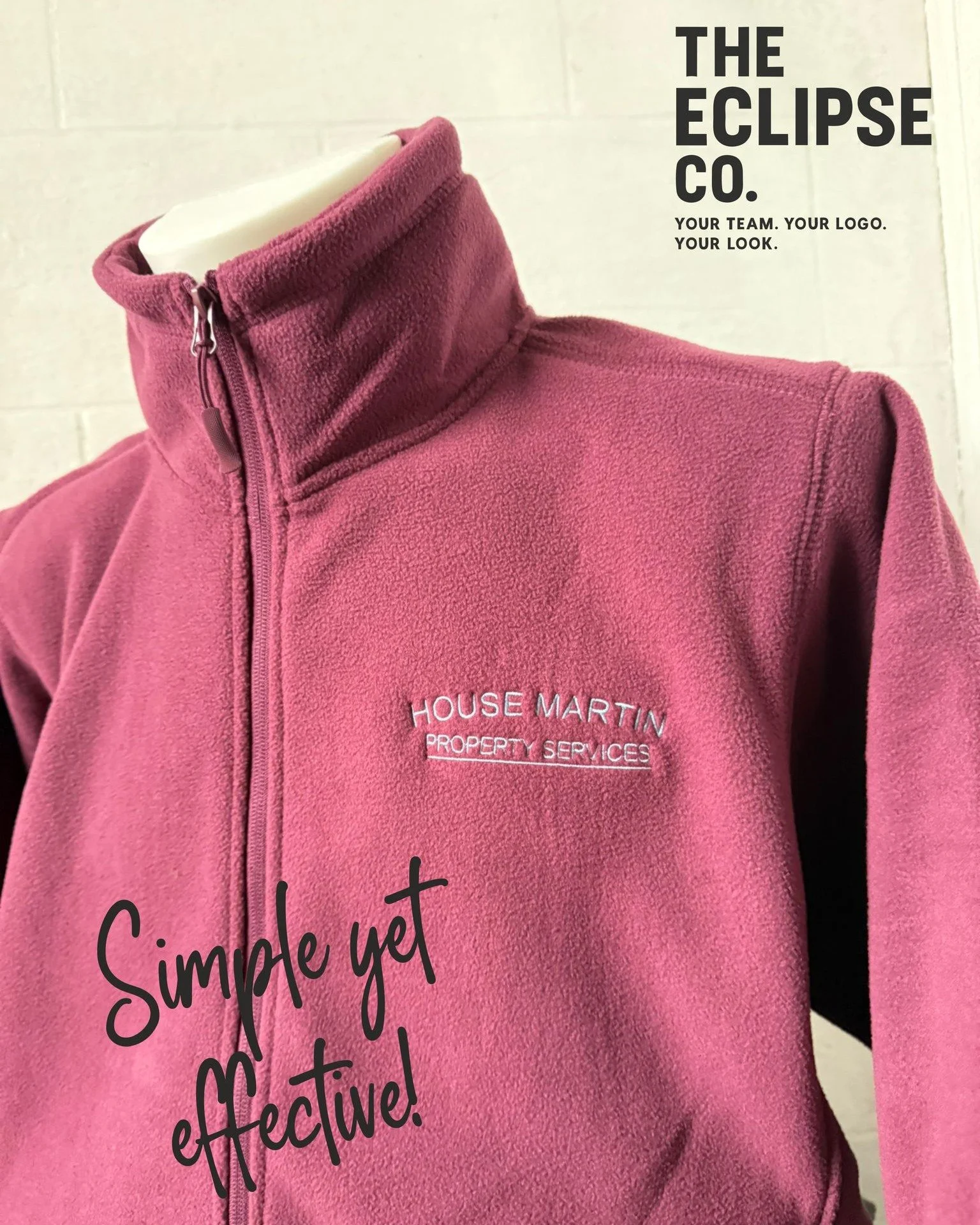 You don't have to over complicate it.. keep it classy!

Get in touch to get your branded workwear!