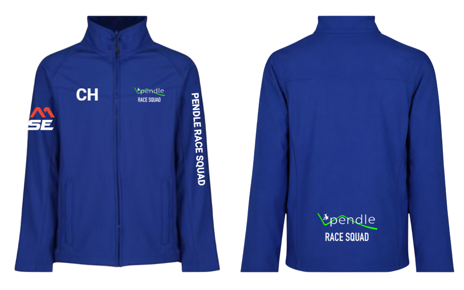 Pendle Ski Club- Softshell Jacket- Royal Blue