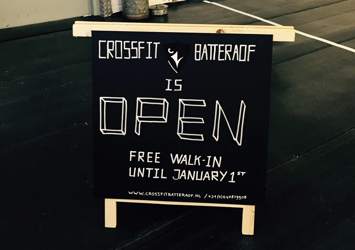 FREE WALK-IN UNTIL JANUARI 1st !!