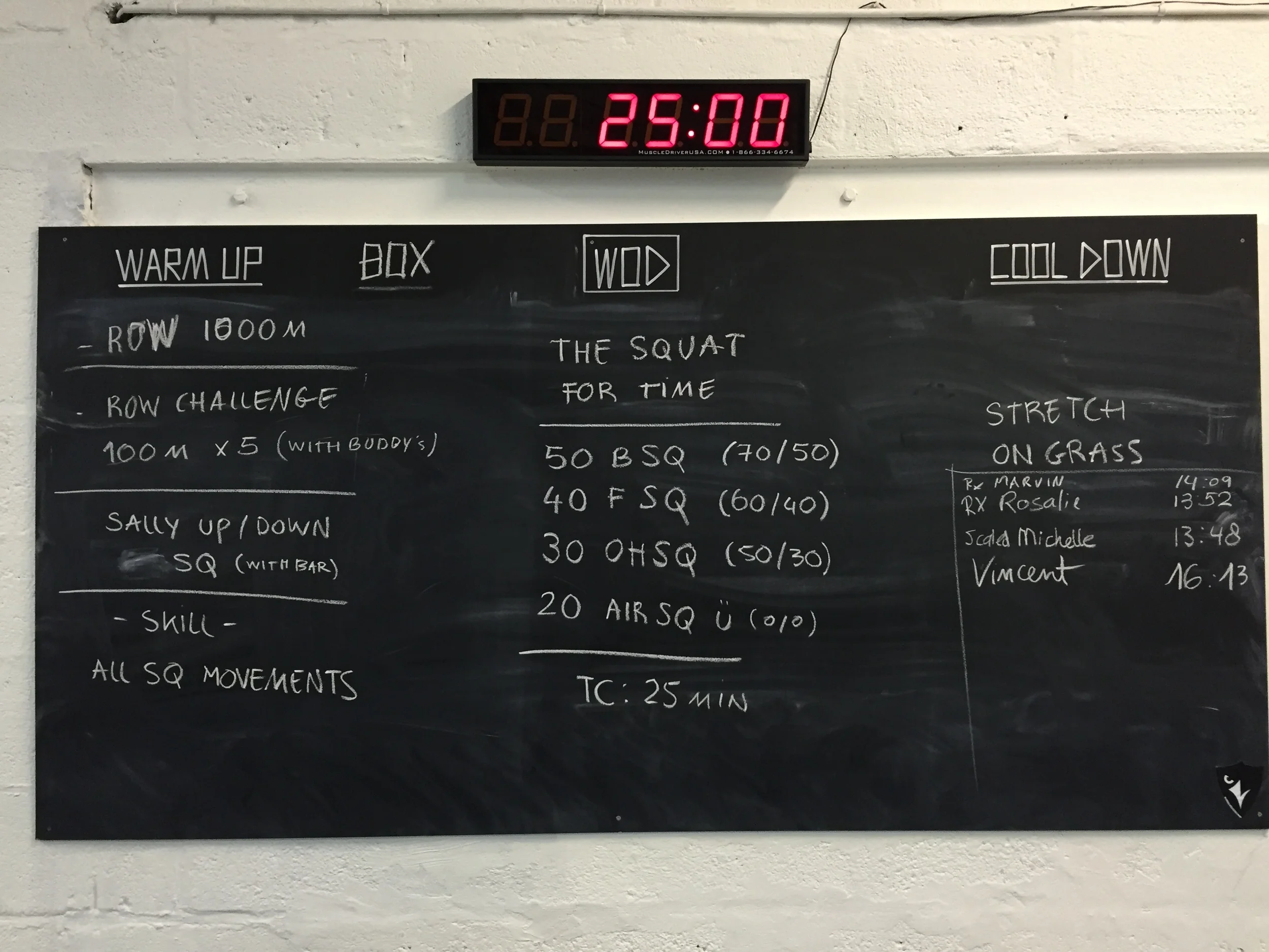 WOD 27/03/2015 THE SQUAT
