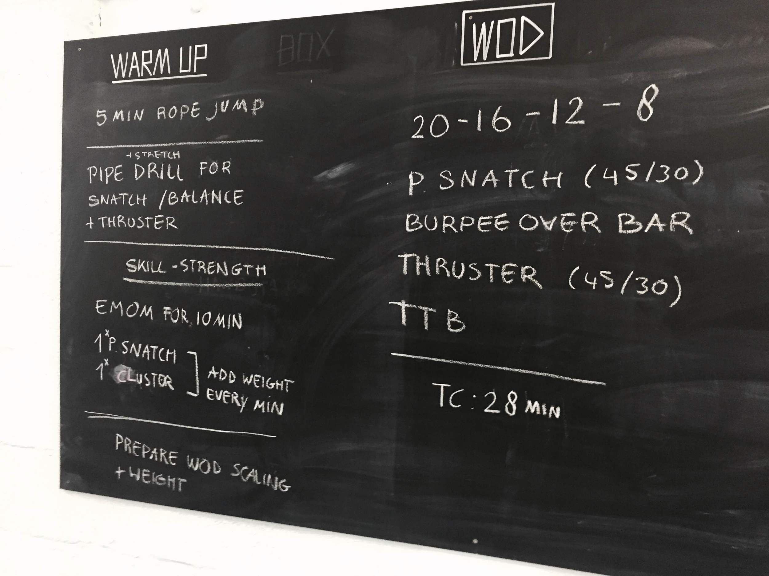 WOD 20/04/2015 - 28 min of HELL