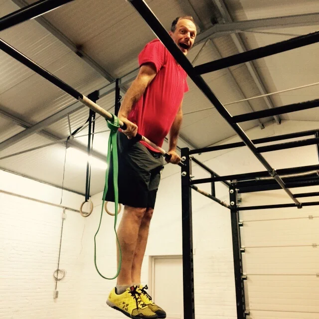 Karel's first Muscle-up ;)
