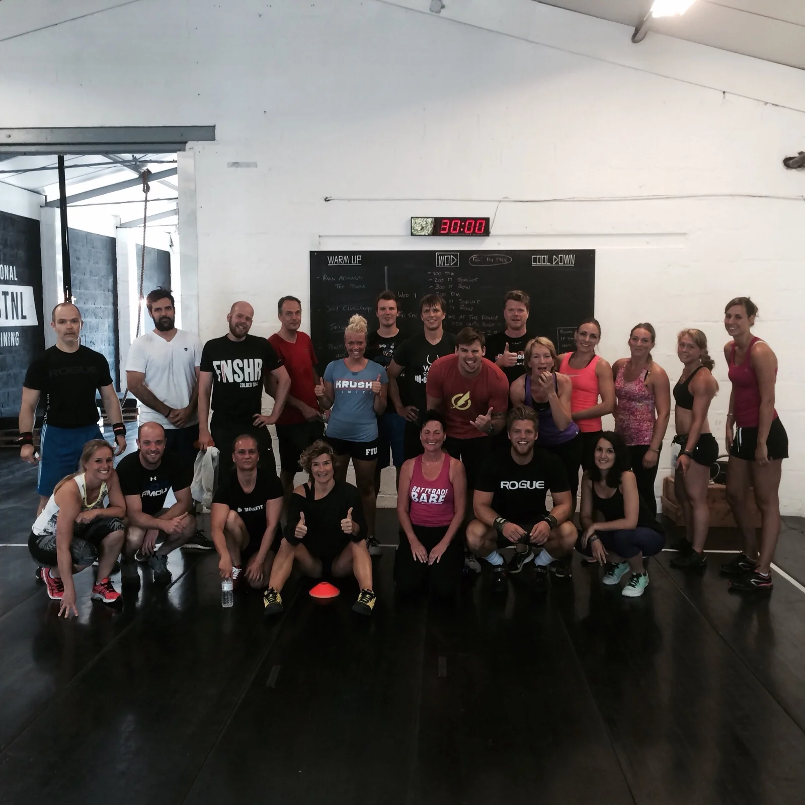 The pictures of this week show PR's and 'not by far's ;) Still it was a GREAT week!!