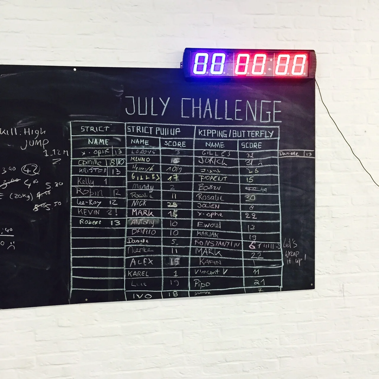 BYE BYE JULY! HELLO AUGUST CHALLENGE