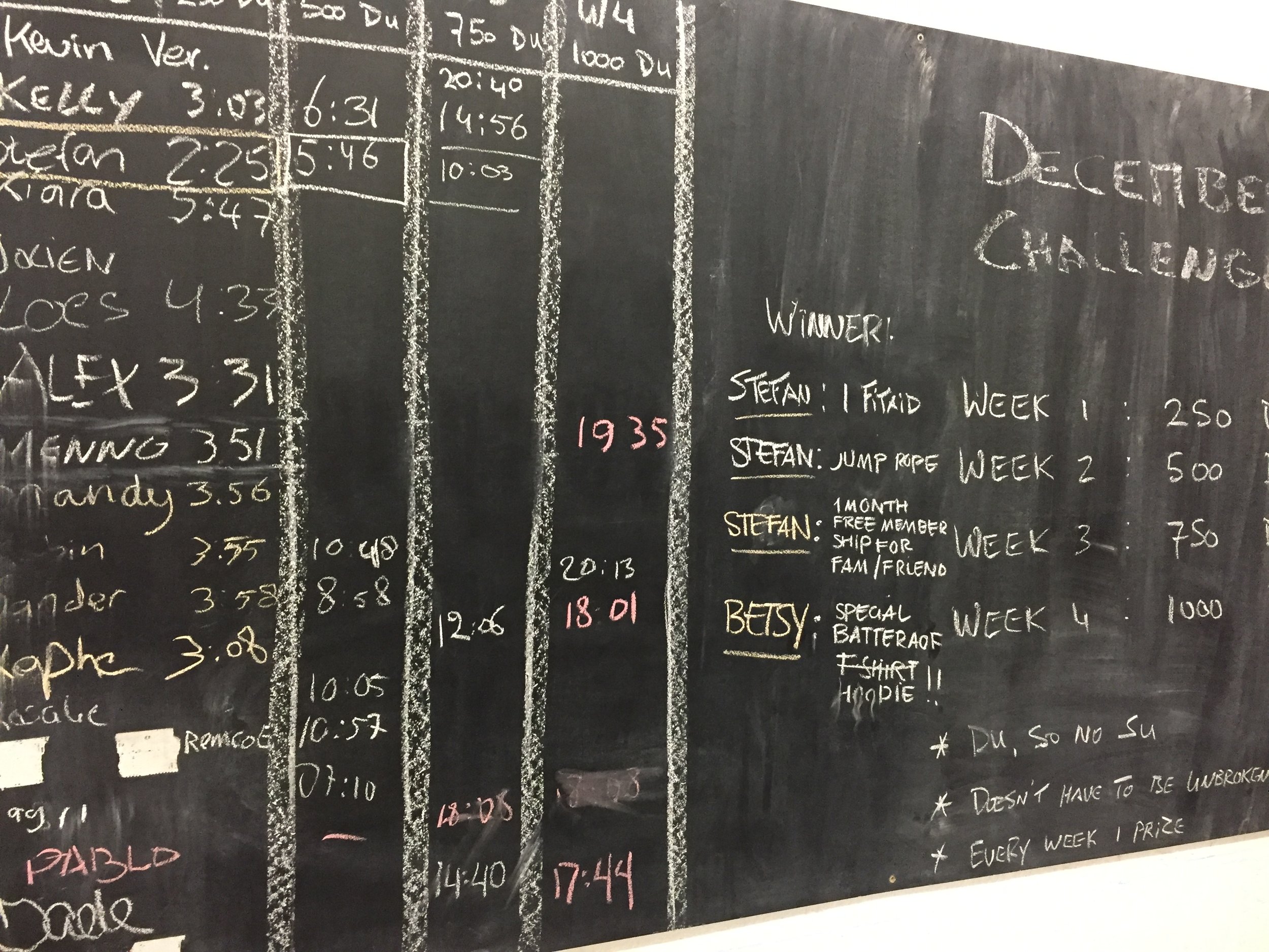 JANUARY CHALLENGE 2017