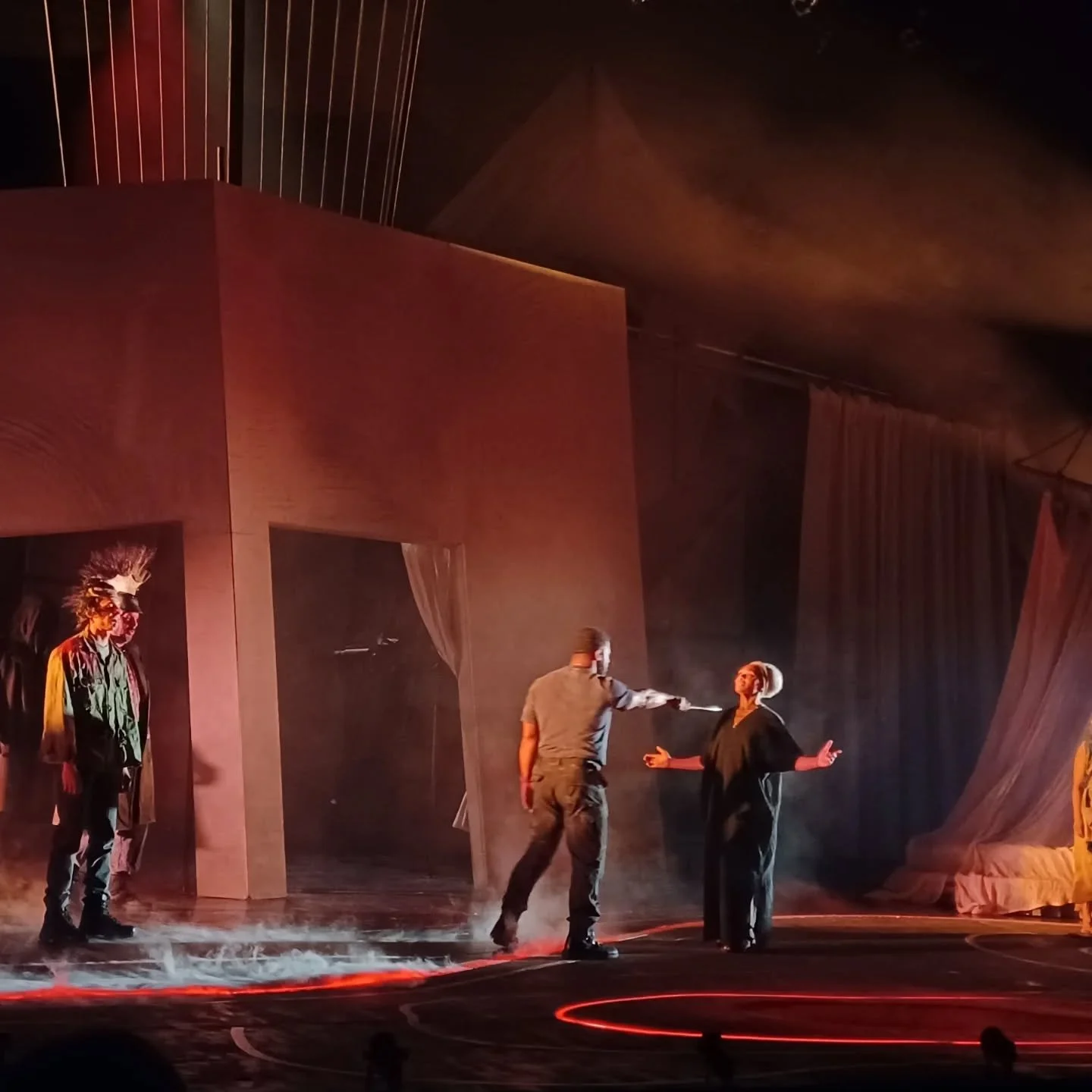 The Odyssey, by Kate Hamill, Dir. Shana Cooper, Des. Sibyl Wickersheimer. Loeb Drama Center, American Repertory Theater