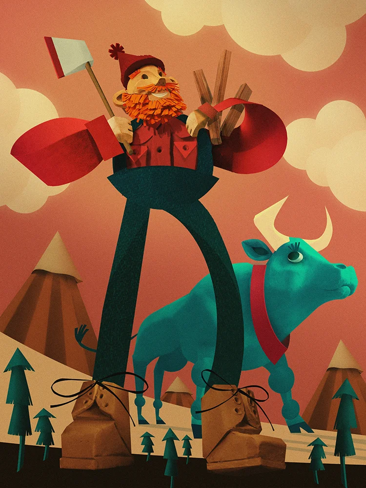PAUL BUNYAN - KID LIT