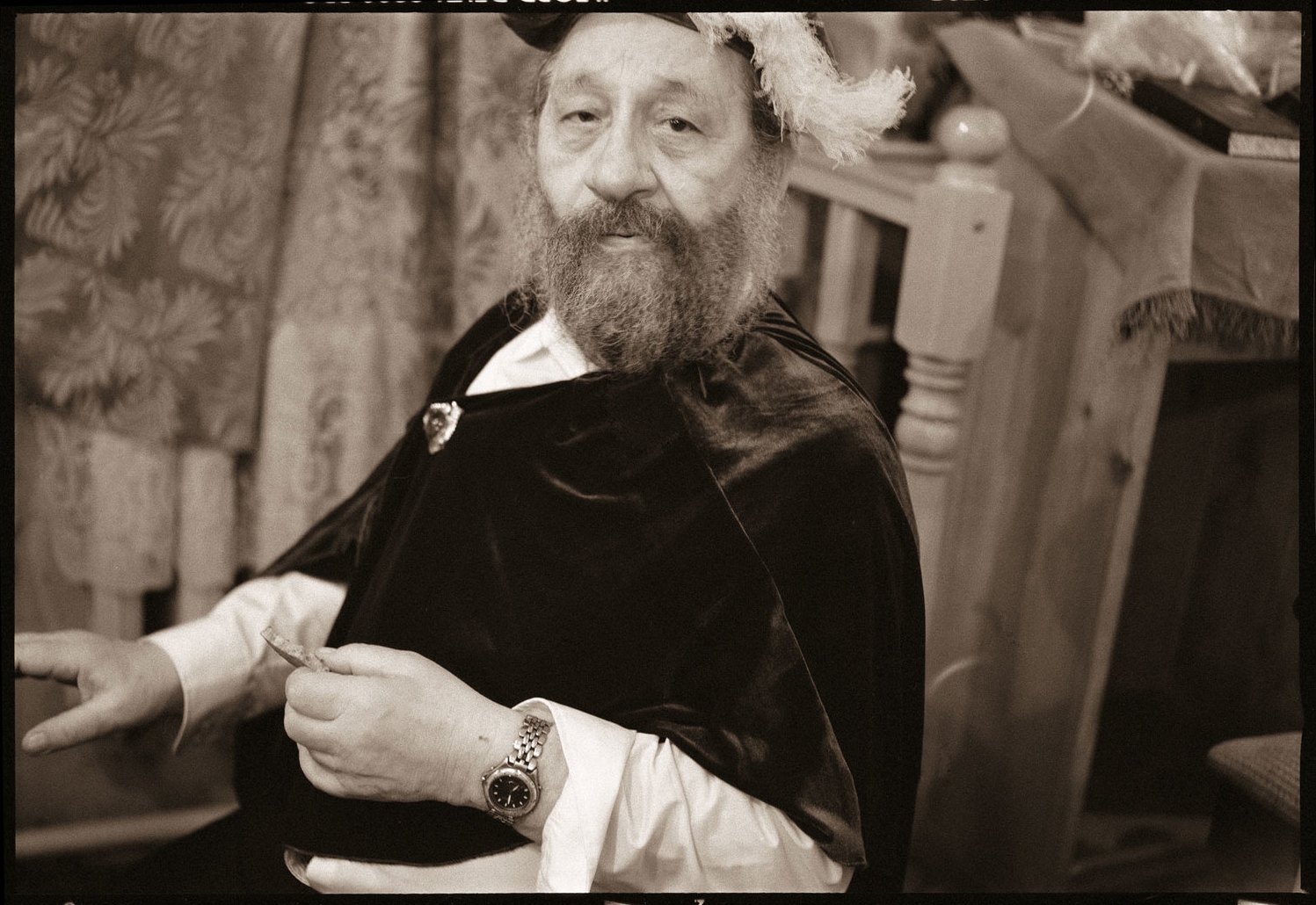 Rebbe Hoffman in Costume