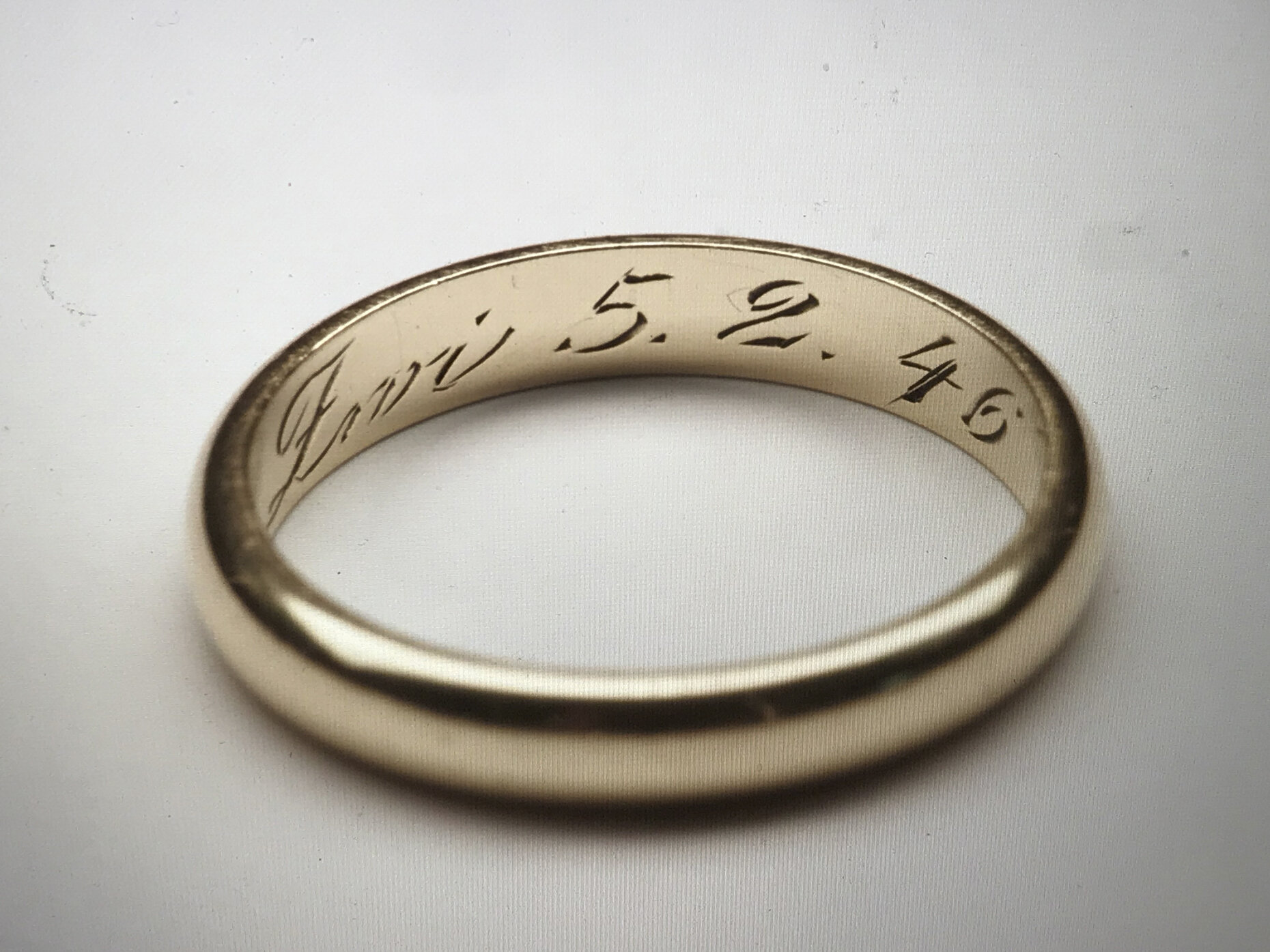 Lola's Wedding Ring, 1946