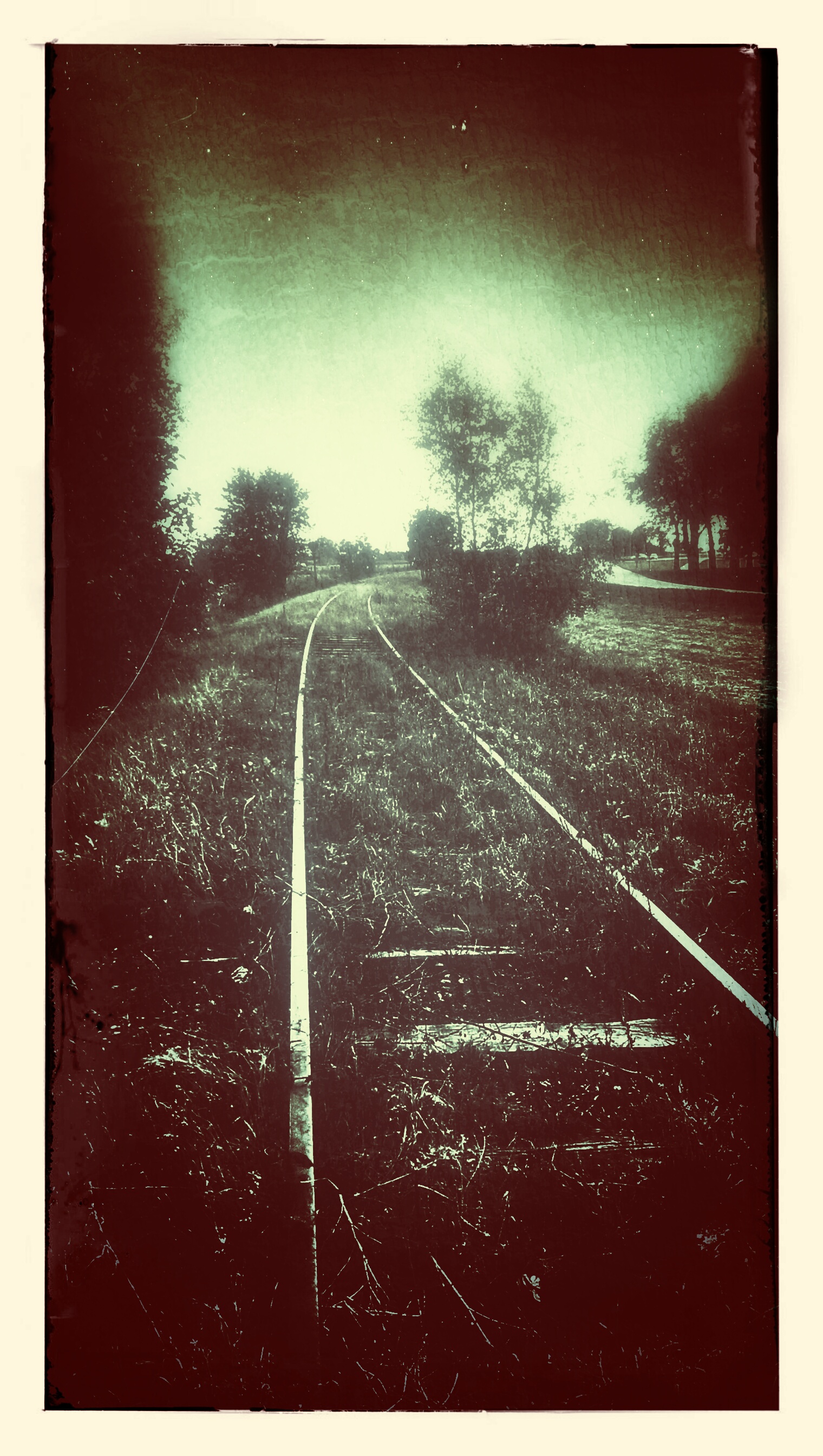 No trains in sight!